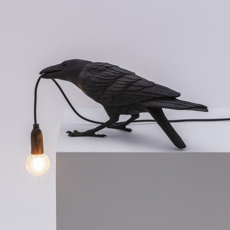 Lampa zewnętrzna BIRD PLAYING czarny Seletti    Eye on Design