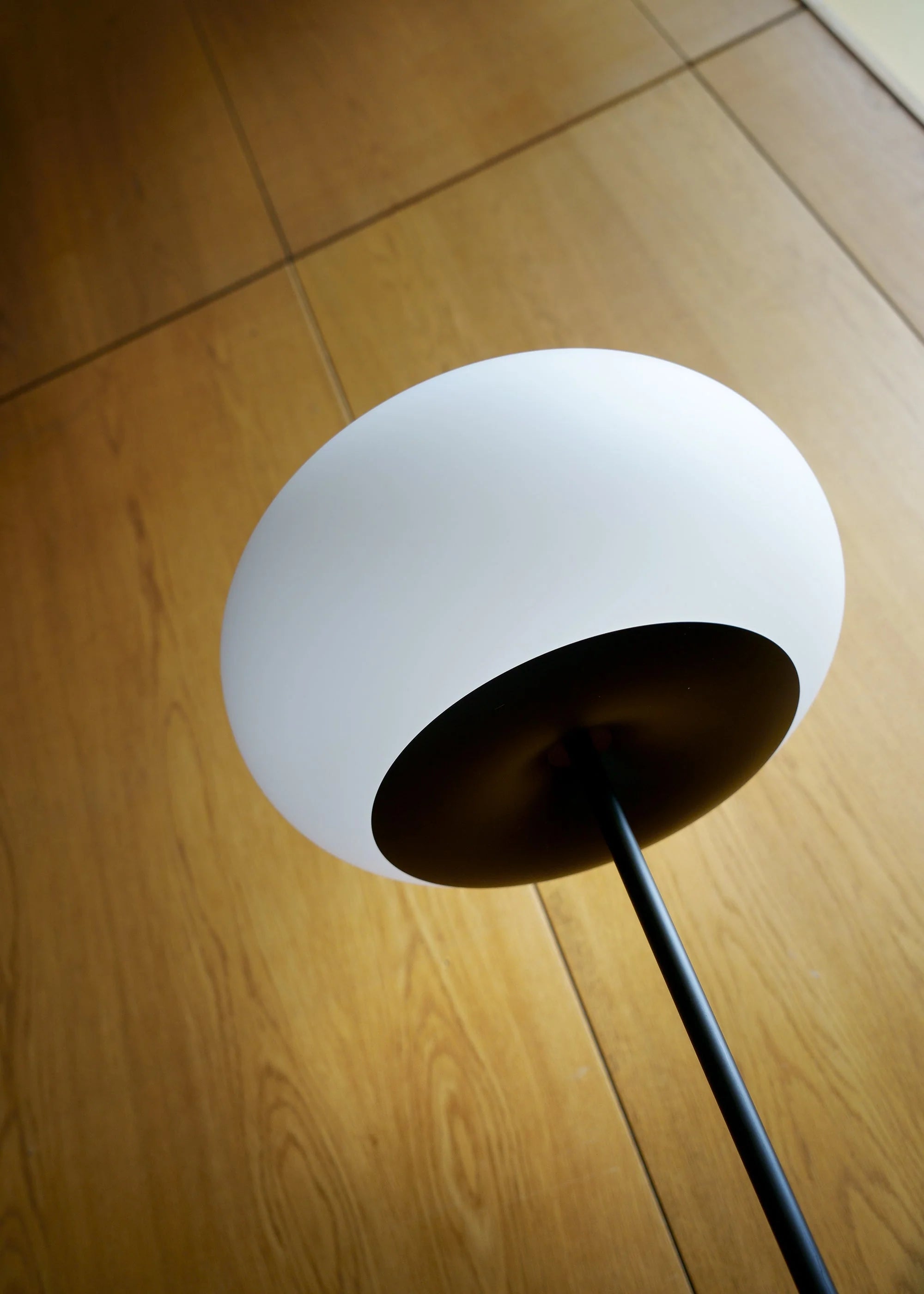 Lampa podłogowa PIU czarny marmur