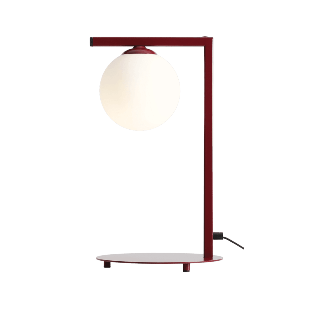 Lampka biurkowa ZAC czerwony Artera    Eye on Design