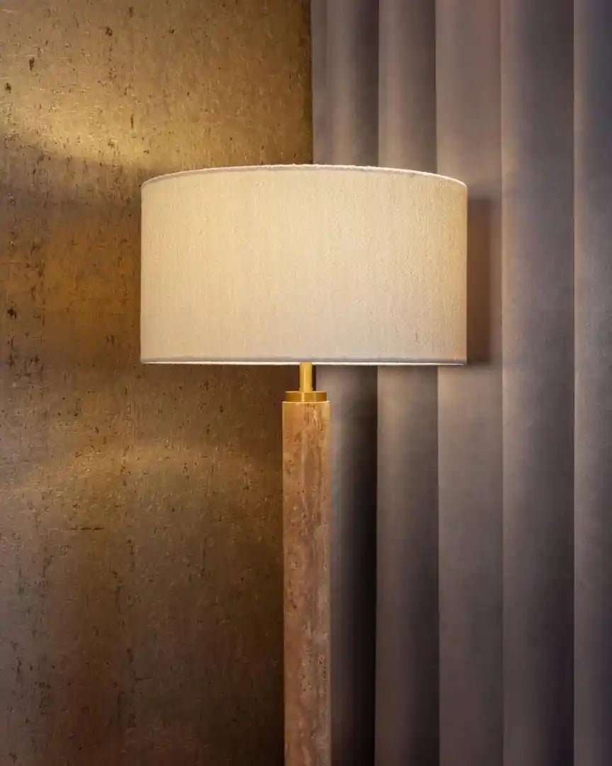 Stehlampe LOREN braun