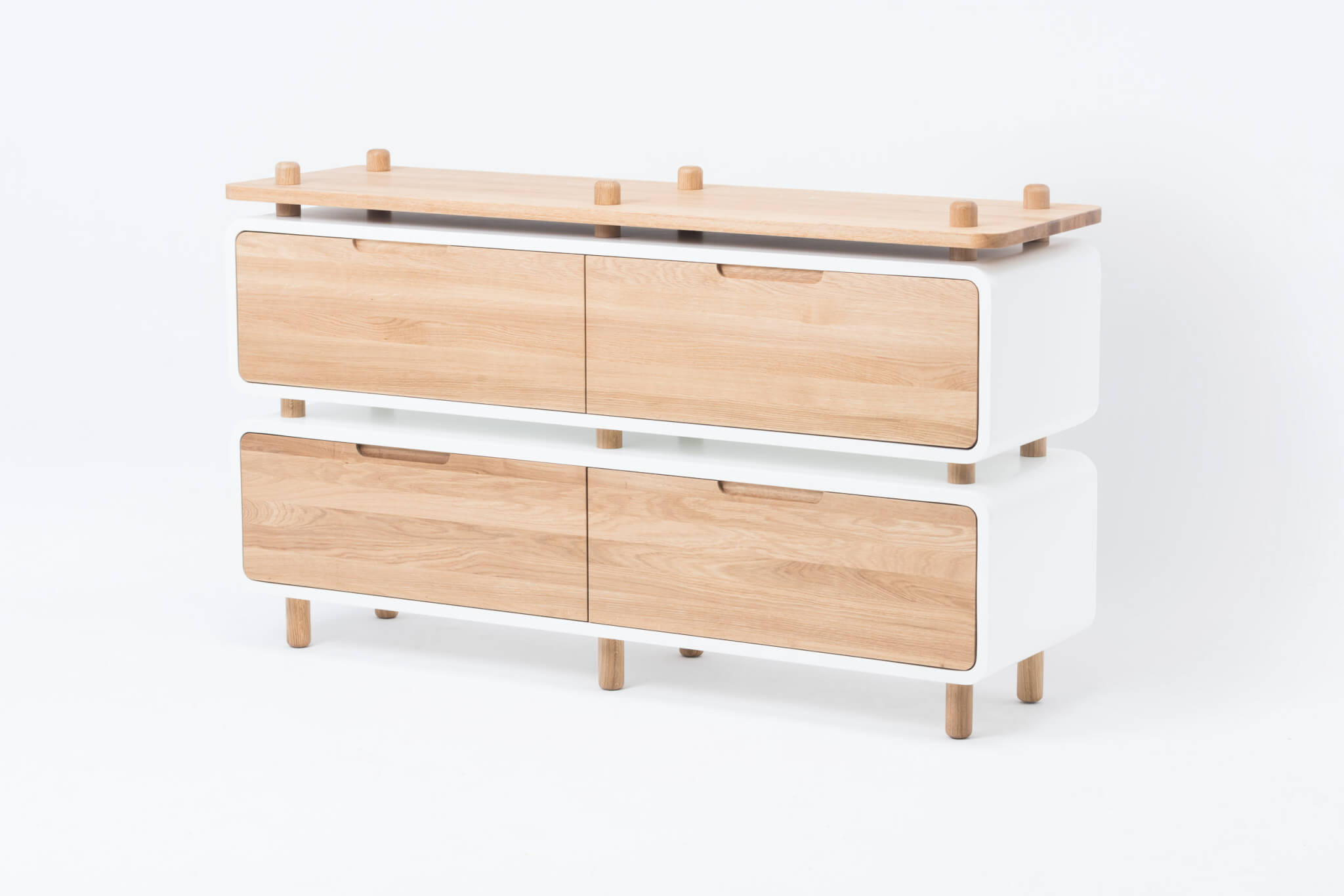 LOOP 154 Chest of Drawers Oak