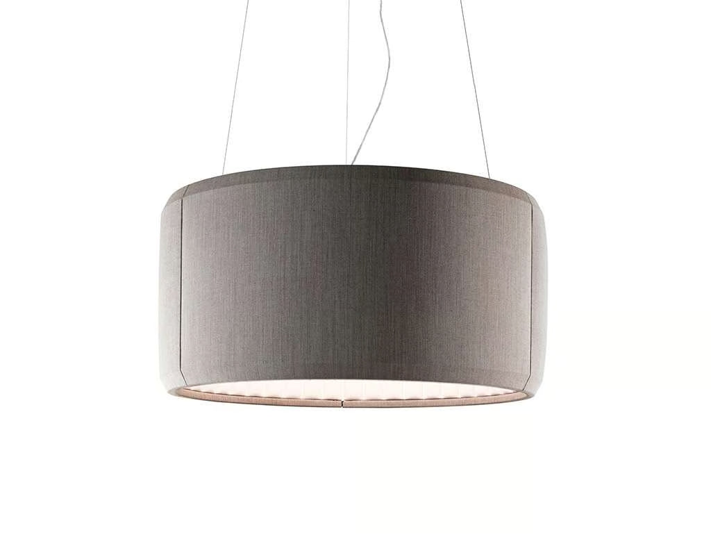 Silenzio light gray hanging lamp