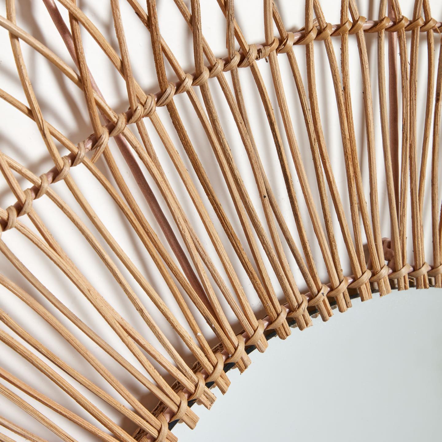 Lustro VIVIANA rattan La Forma    Eye on Design