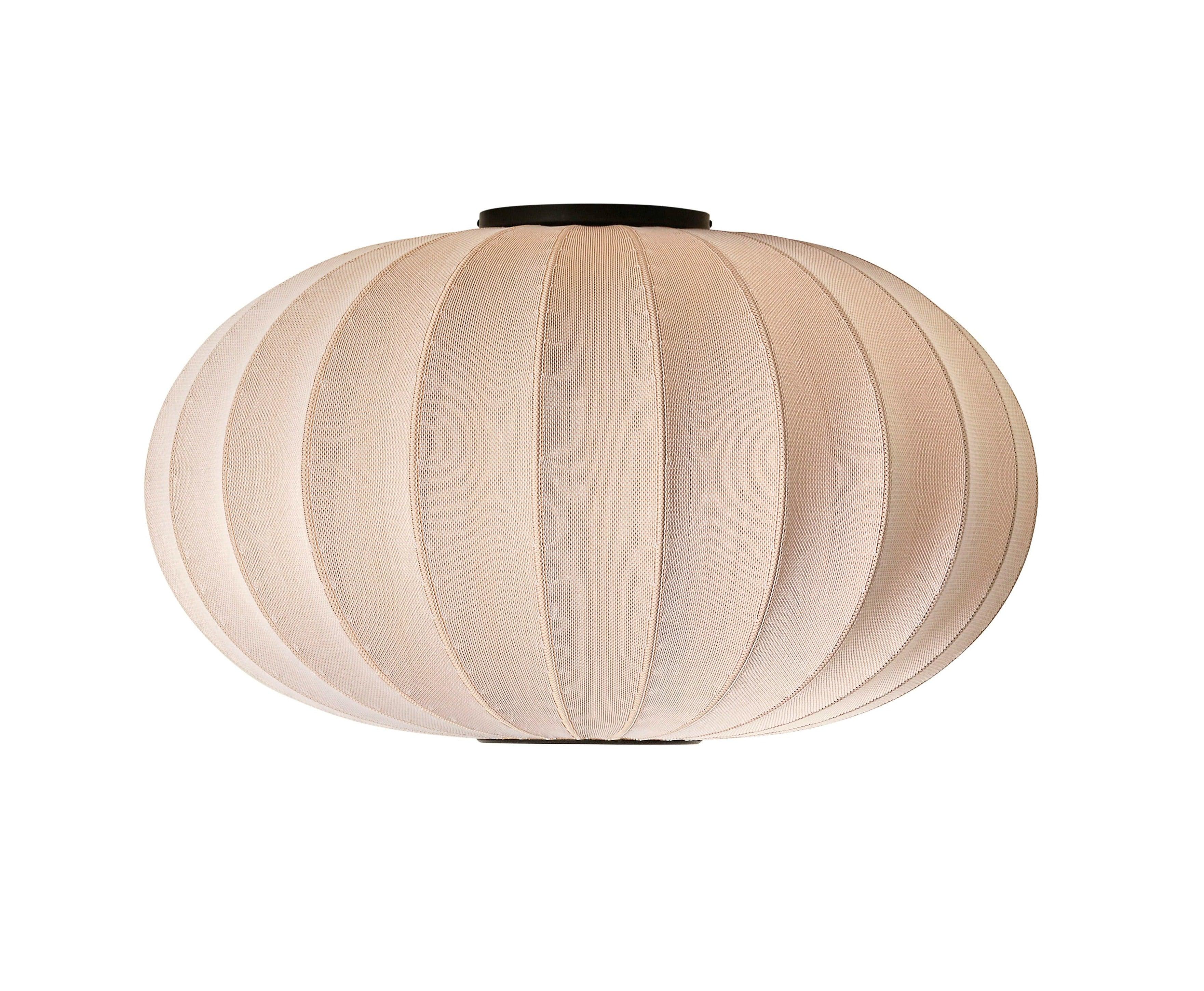 Ovale Sanddecklampe von Strickwit.