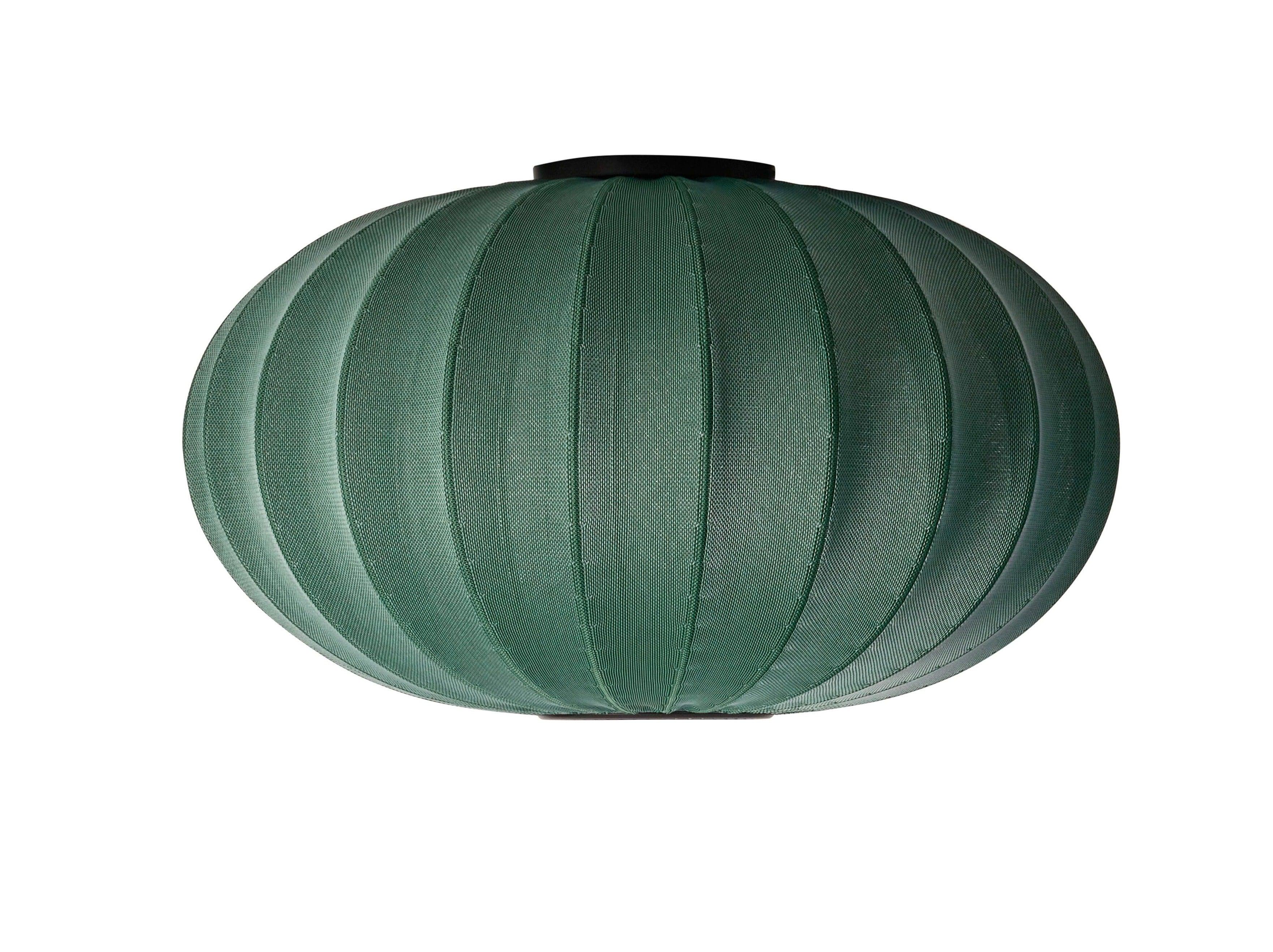 Knit-Wit Oval Green ceiling lamp