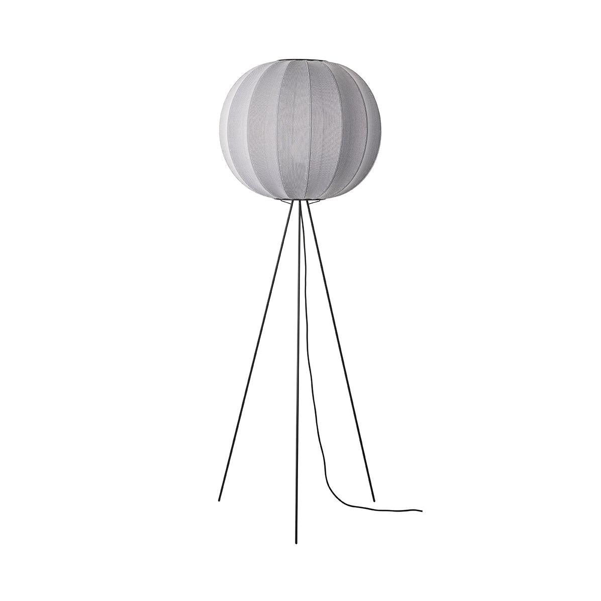 Stehlampe Dreibein hoch KNIT-WIT grau