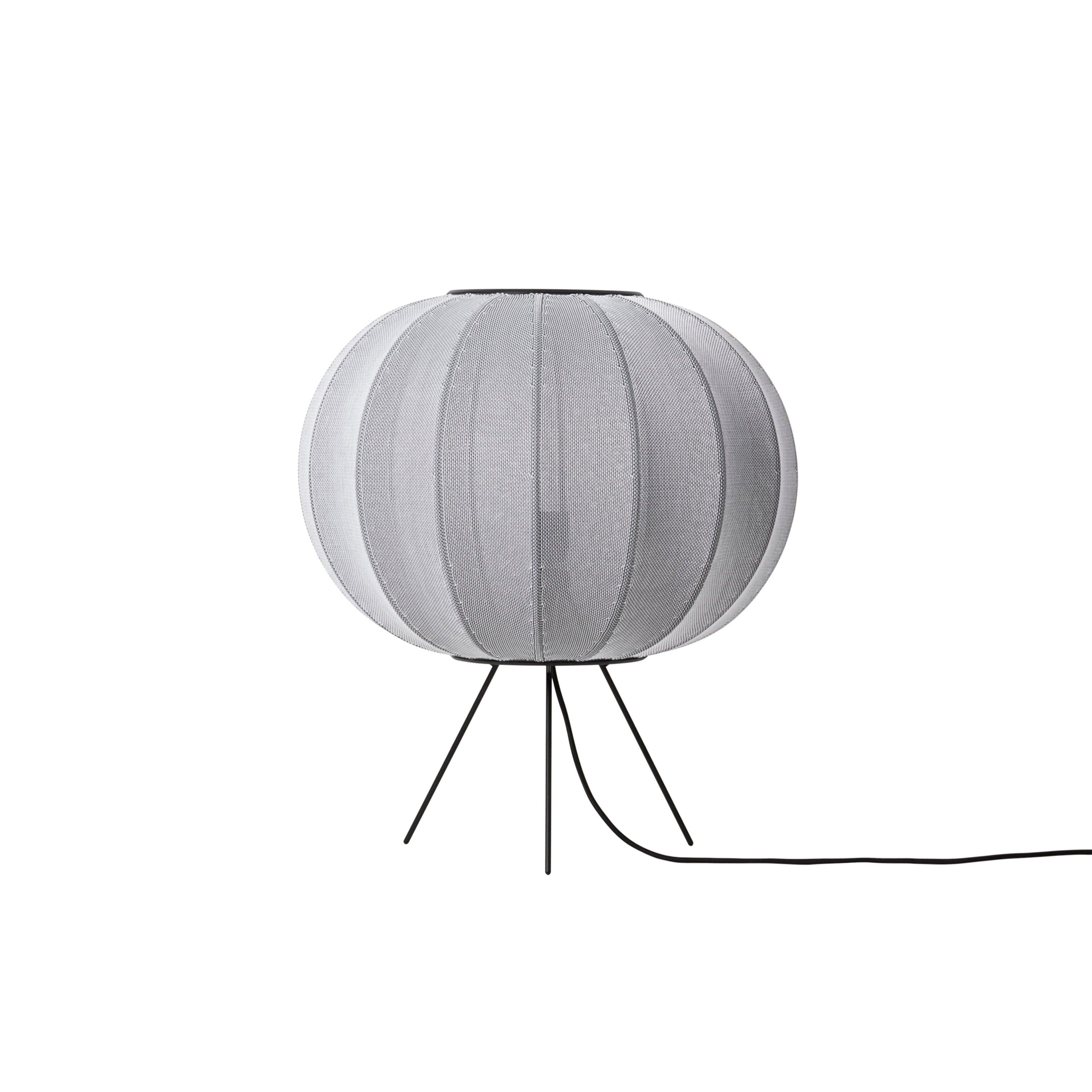 Low Knit-Wit Gray floor lamp