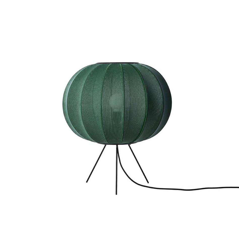 Lampa podłogowa niska KNIT-WIT zielony