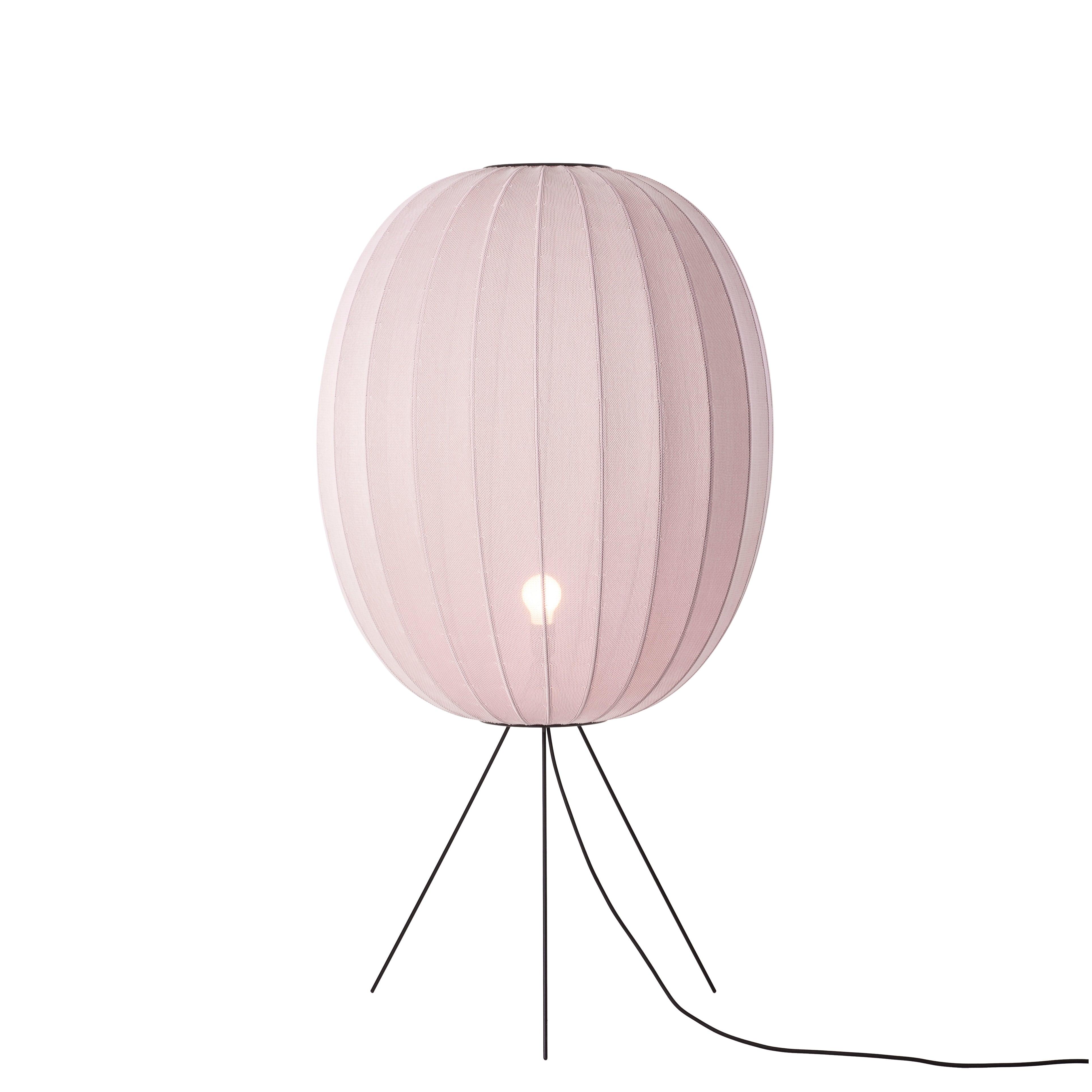 Stehlampe Dreibein KNIT-WIT hellrosa