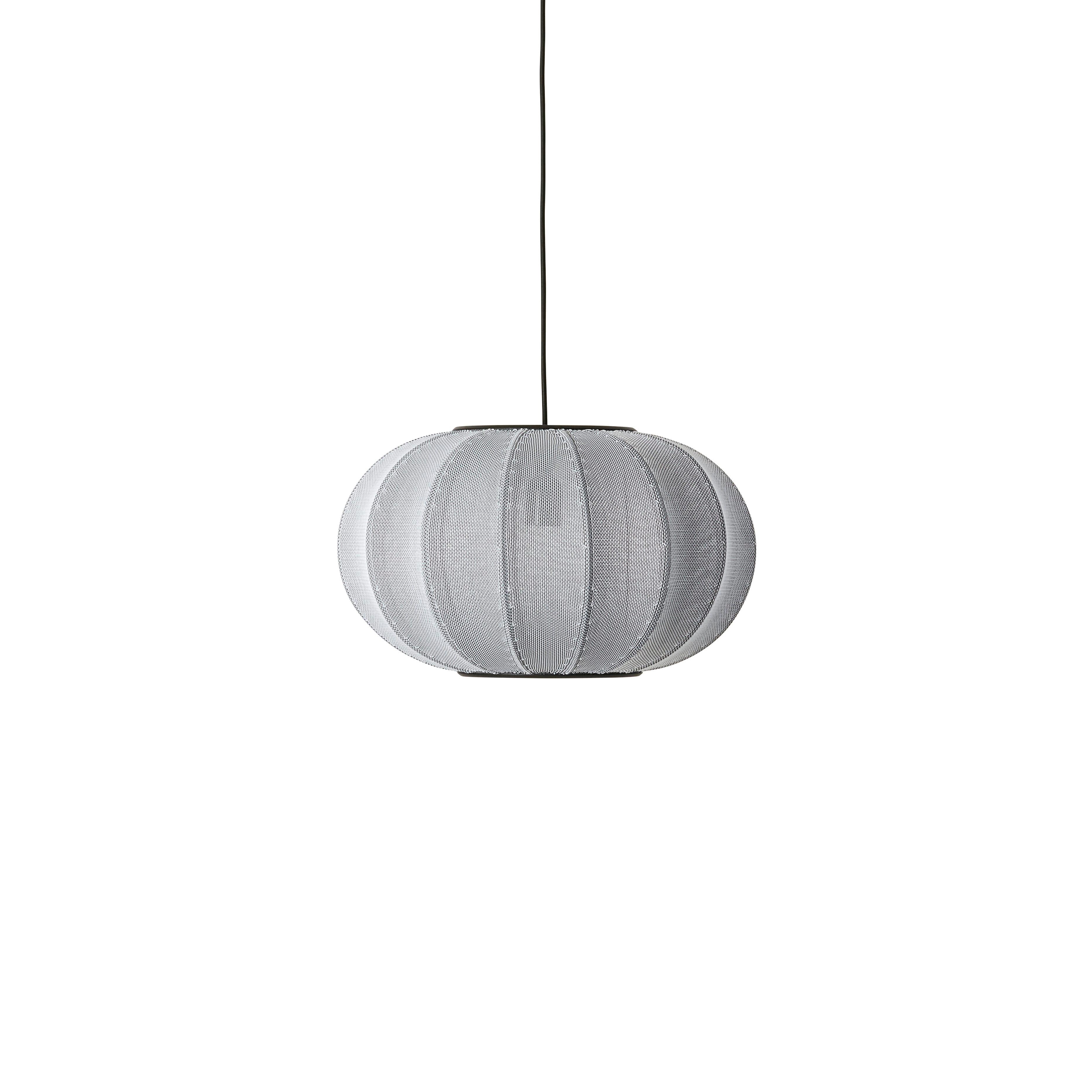 Lampa wisząca KNIT-WIT OVAL szary