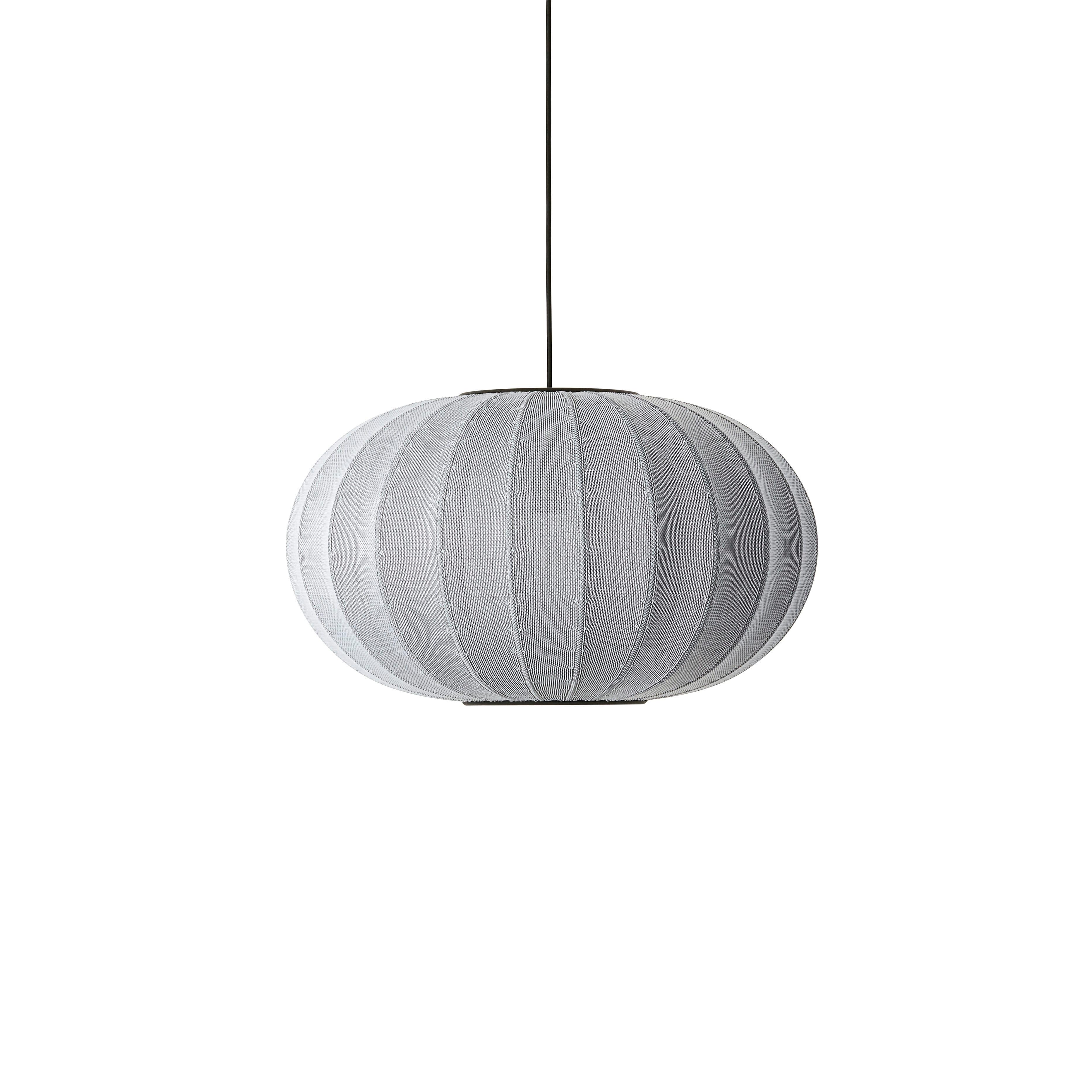 Lampa wisząca KNIT-WIT OVAL szary