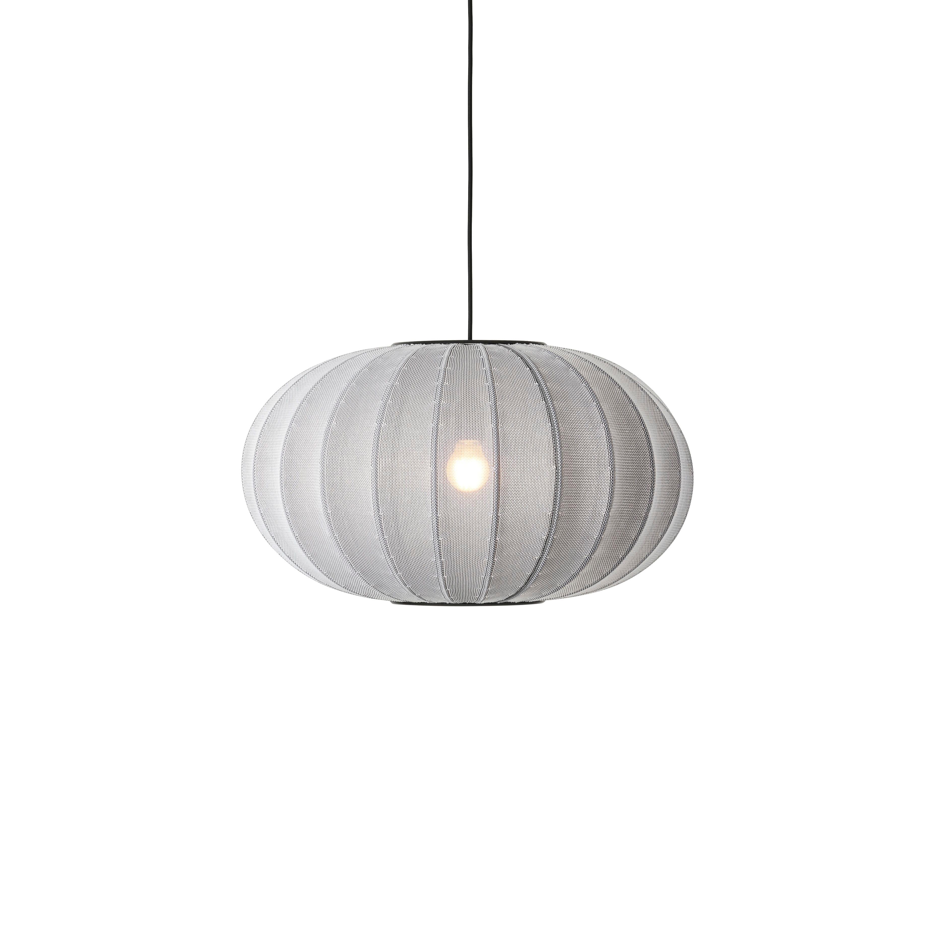 Lampa wisząca KNIT-WIT OVAL szary