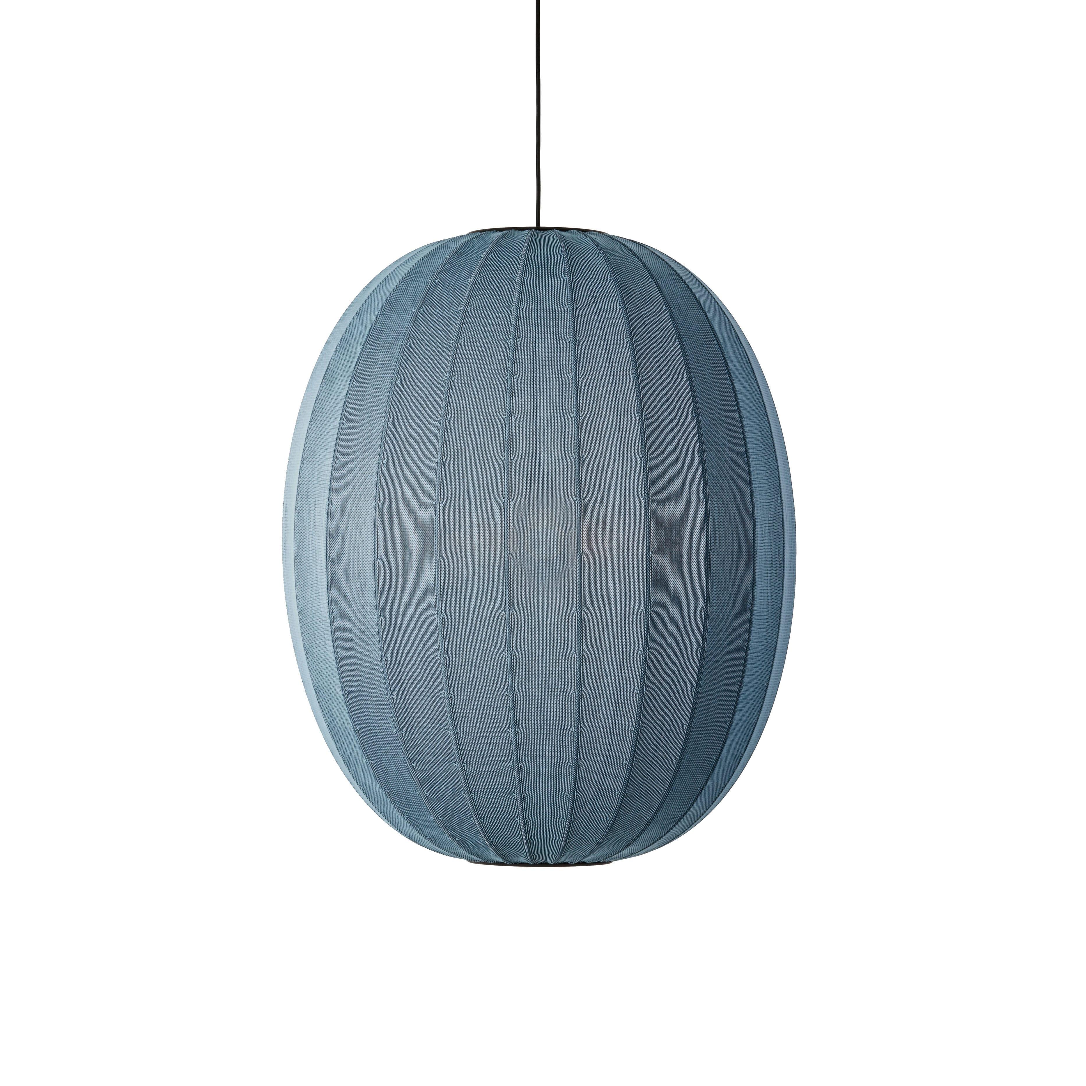 Knit-Wit High Blue hanging lamp