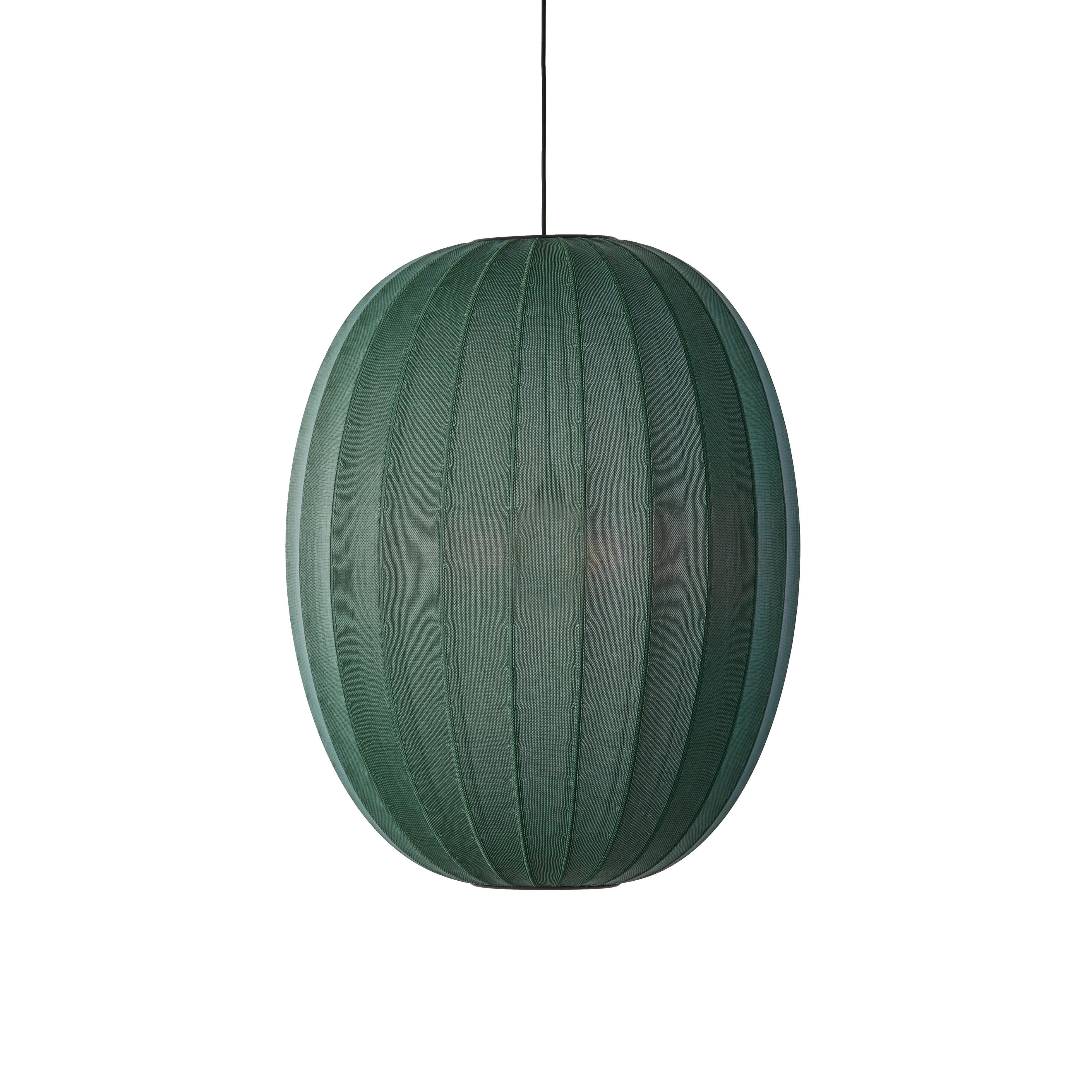 Knit-Wit High Green hanging lamp