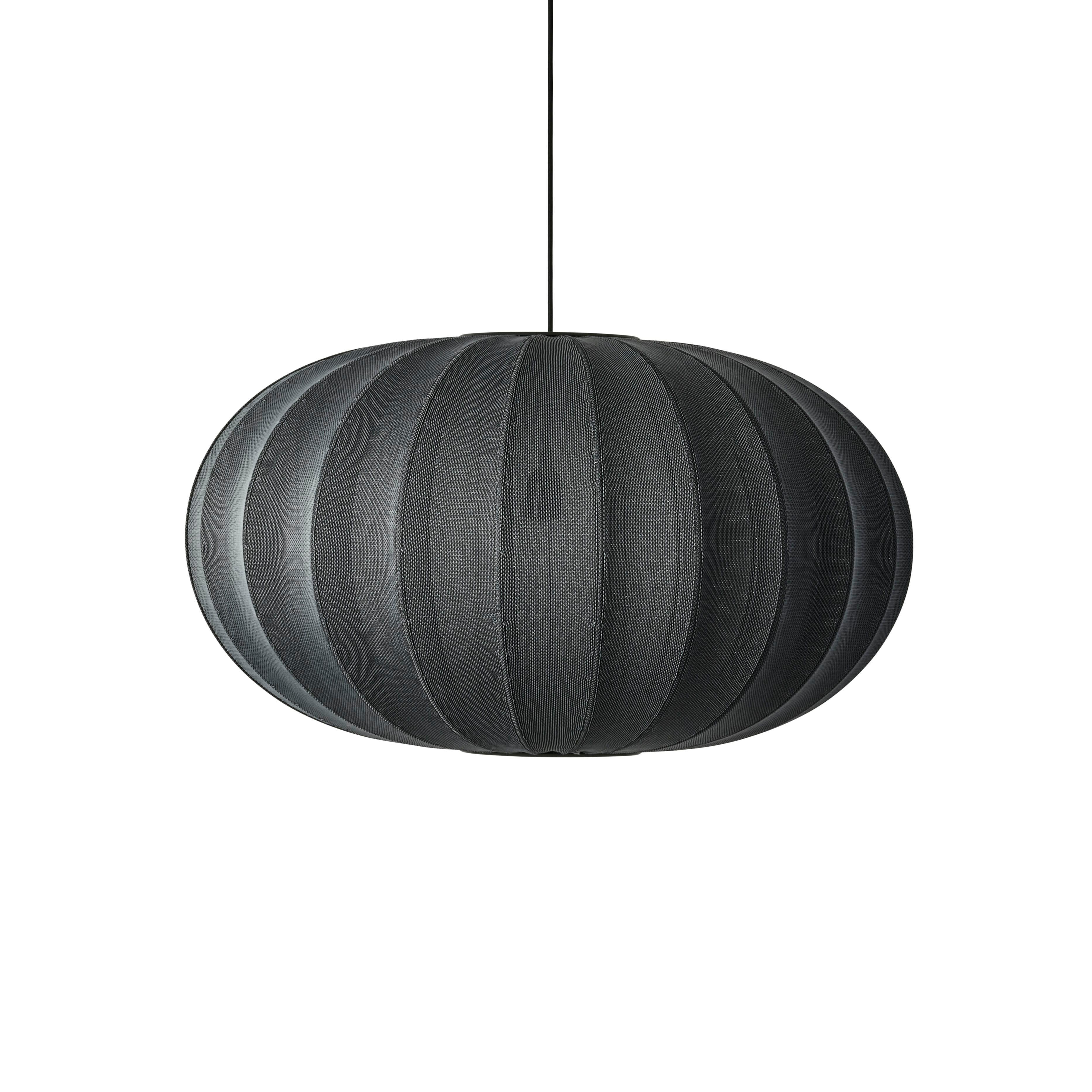 Lampa wisząca KNIT-WIT OVAL czarny