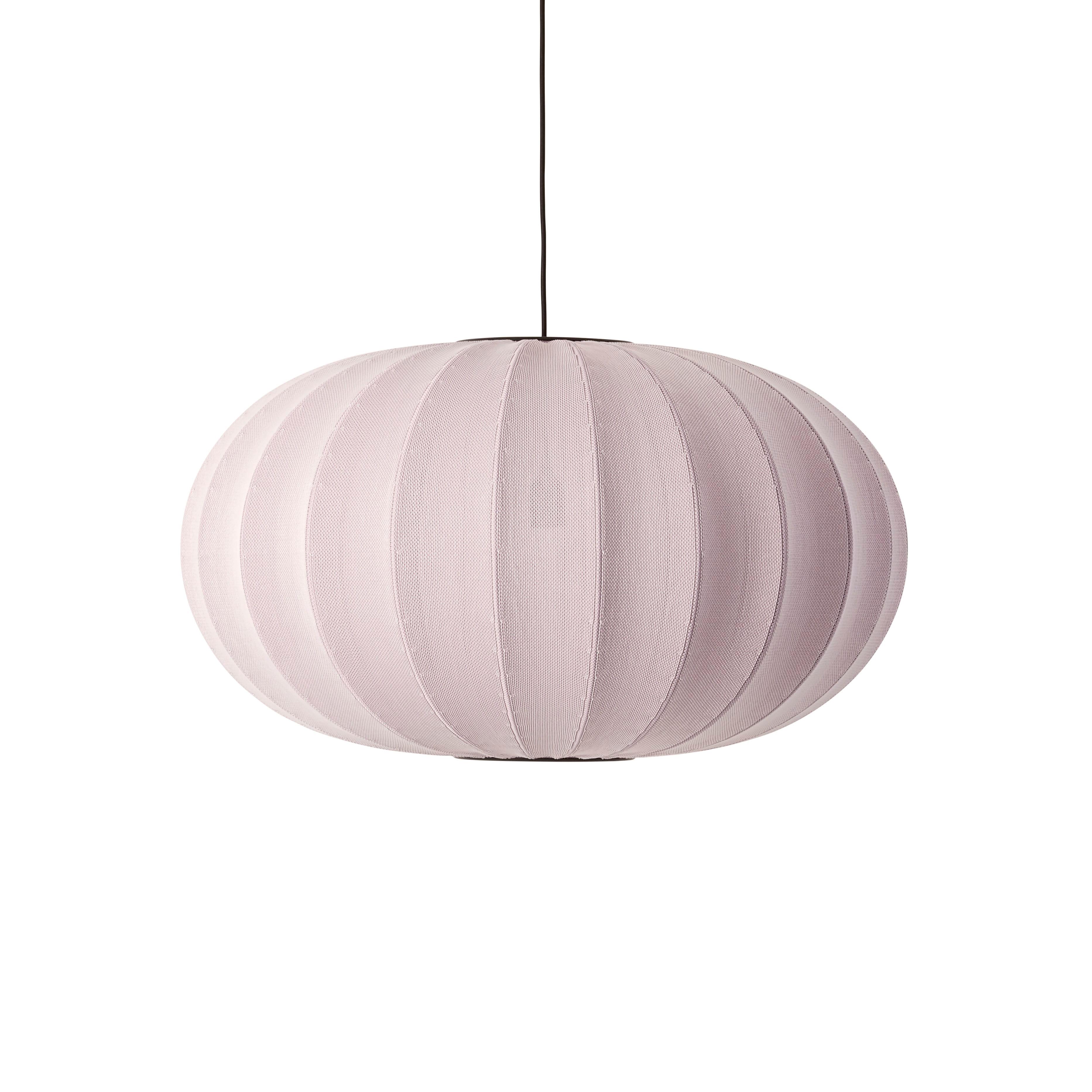 Lampa wisząca KNIT-WIT OVAL jasnoróżowy