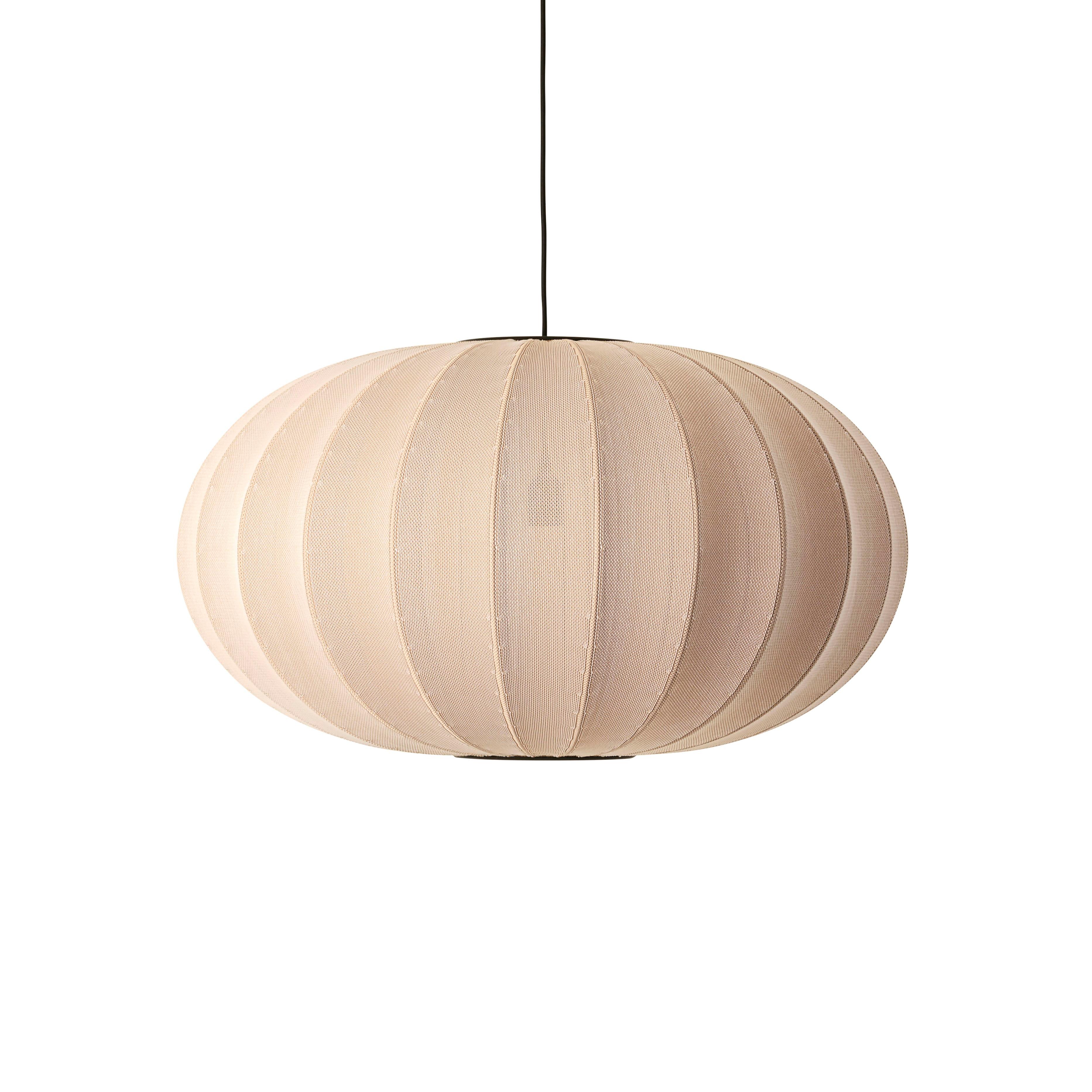 Knit-Wit Oval Sand Hanging Lamp