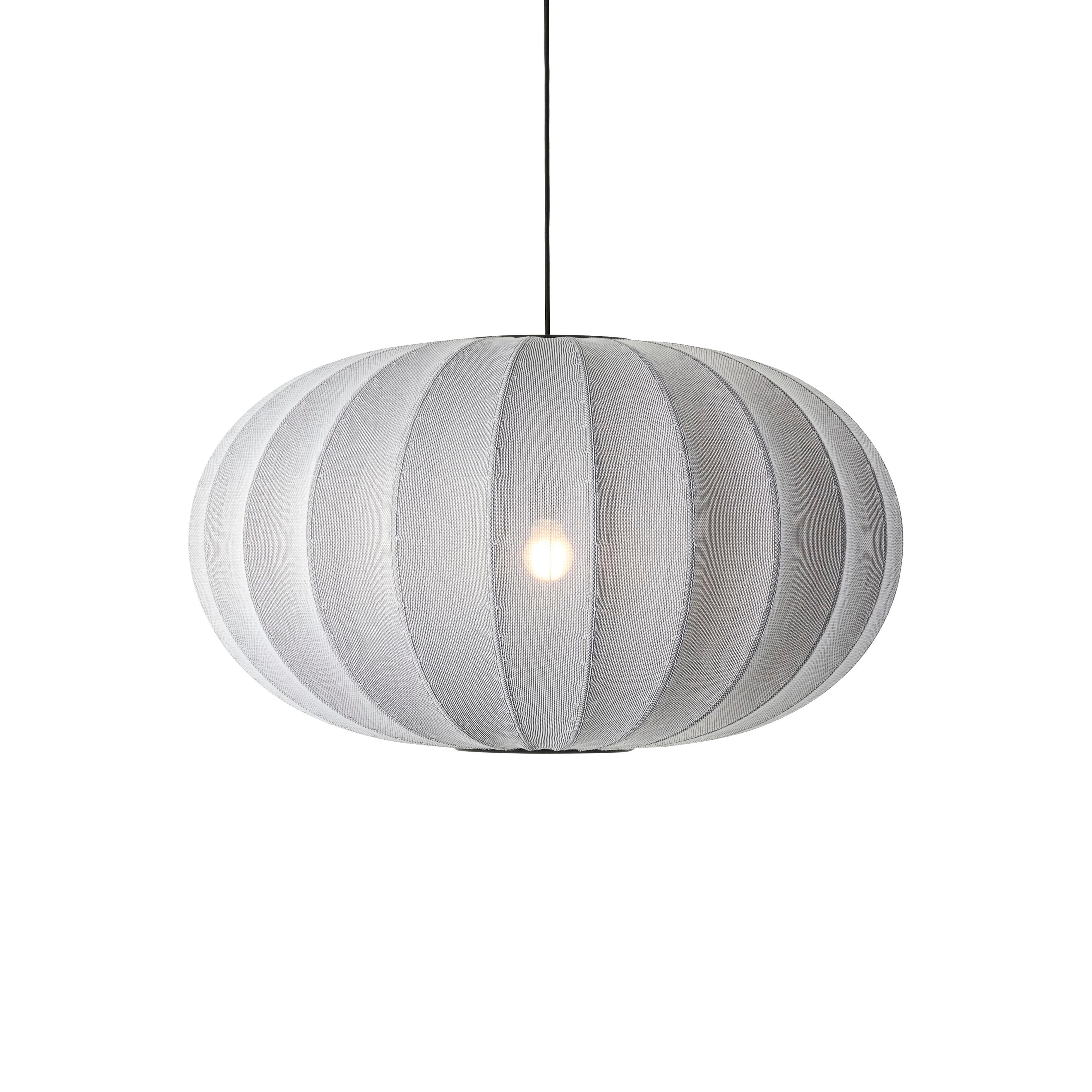 Lampa wisząca KNIT-WIT OVAL szary