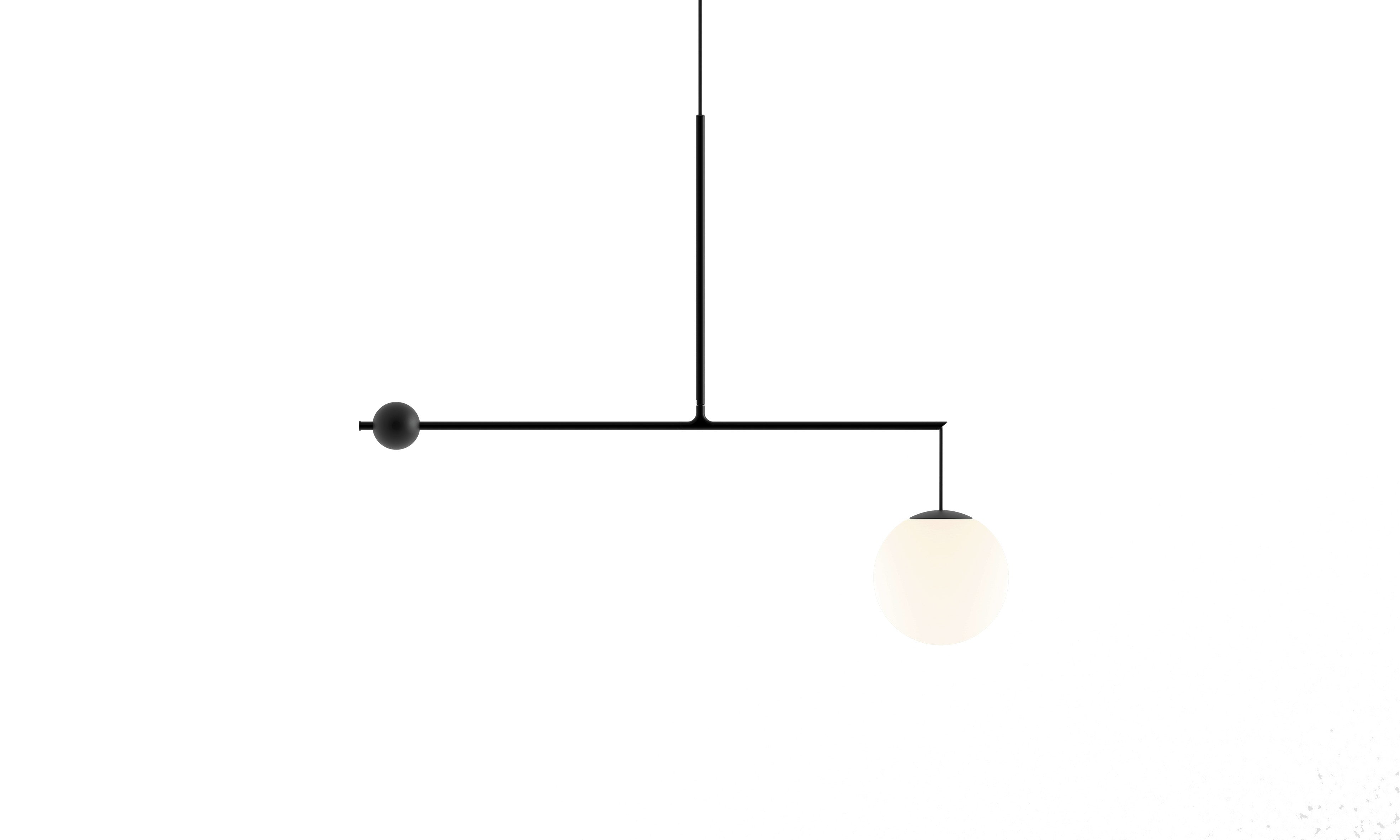 Malamaty Hanging Lamp schwarz