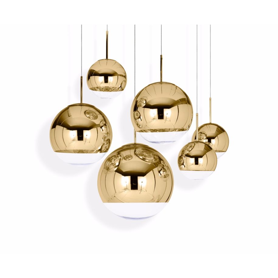 Lampa wisząca MIRROR BALL złoty