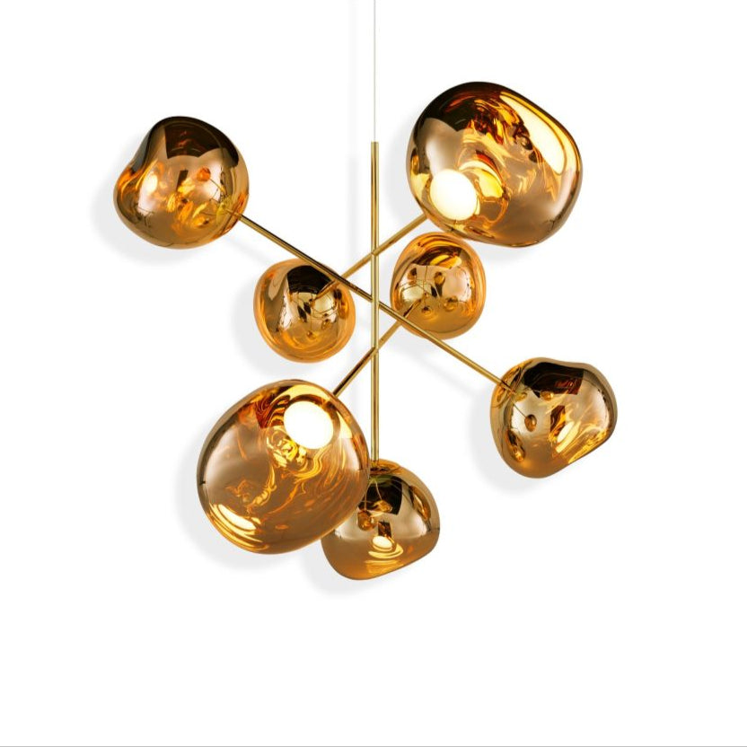 Melt Golden Chandelier