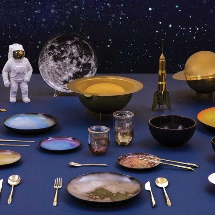 Miska COSMIC DINER LUNAR SALAD BOWL mosiężny Seletti    Eye on Design