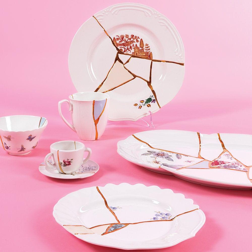 Miska sałatkowa KINTSUGI #3 porcelanowy Seletti    Eye on Design