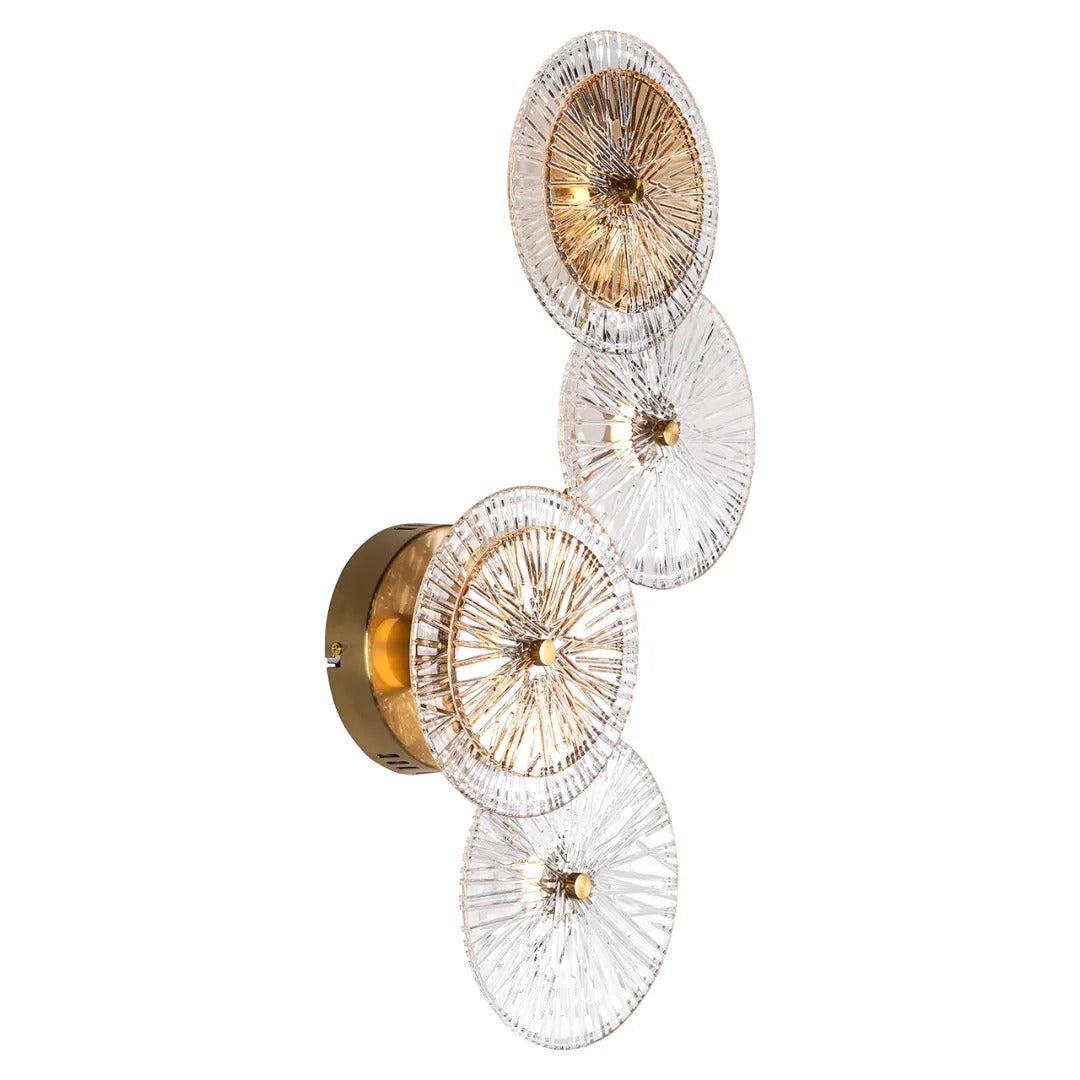 LINZI gold wall lamp