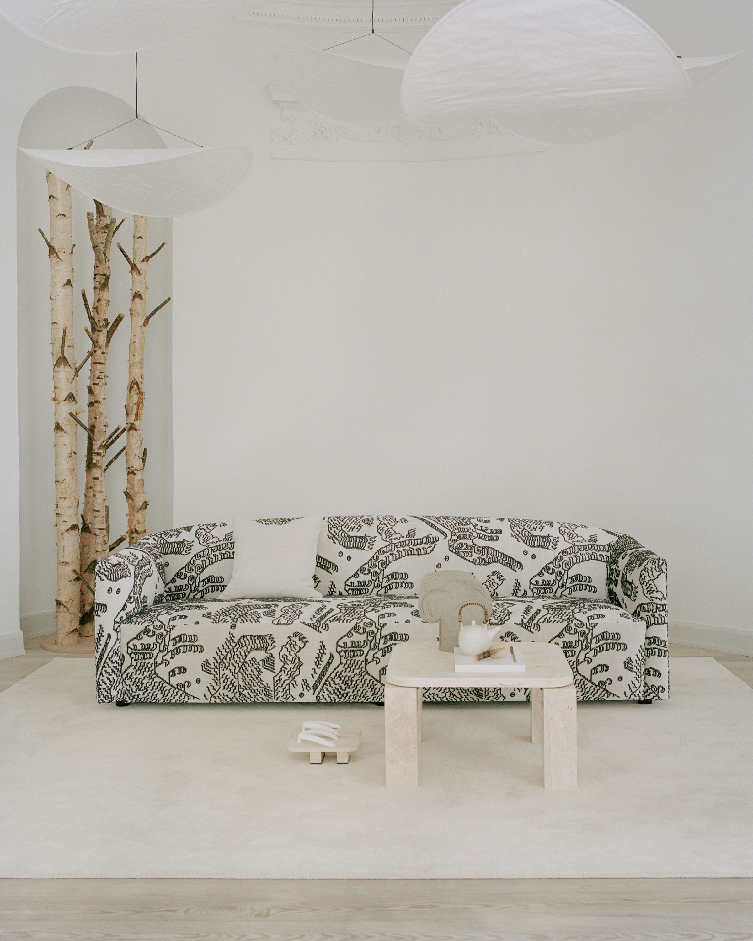 Sofa 3-osobowa SHORE tapicerowany