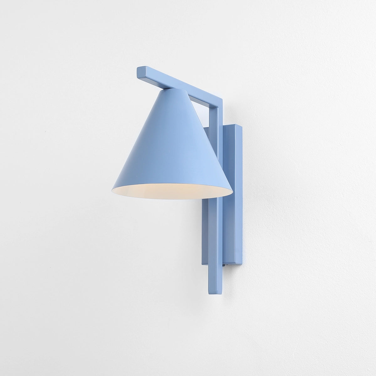 Blue forms wall lamp