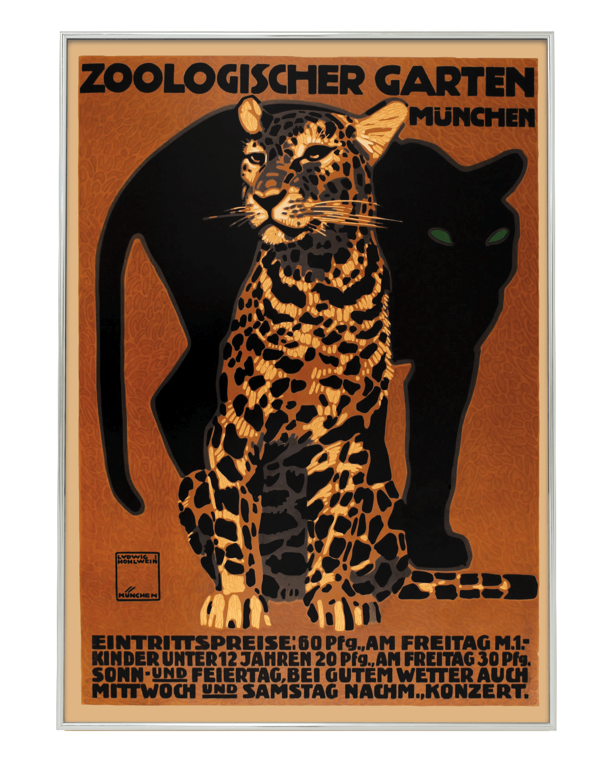 Plakat ZOOLOGISCHER GARTEN Eye on Design    Eye on Design