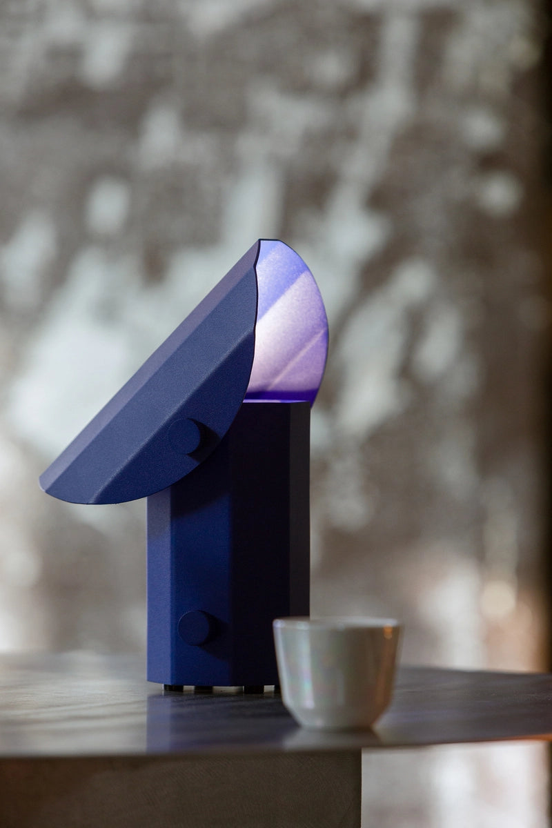 Tischlampe APOLIN kobaltblau
