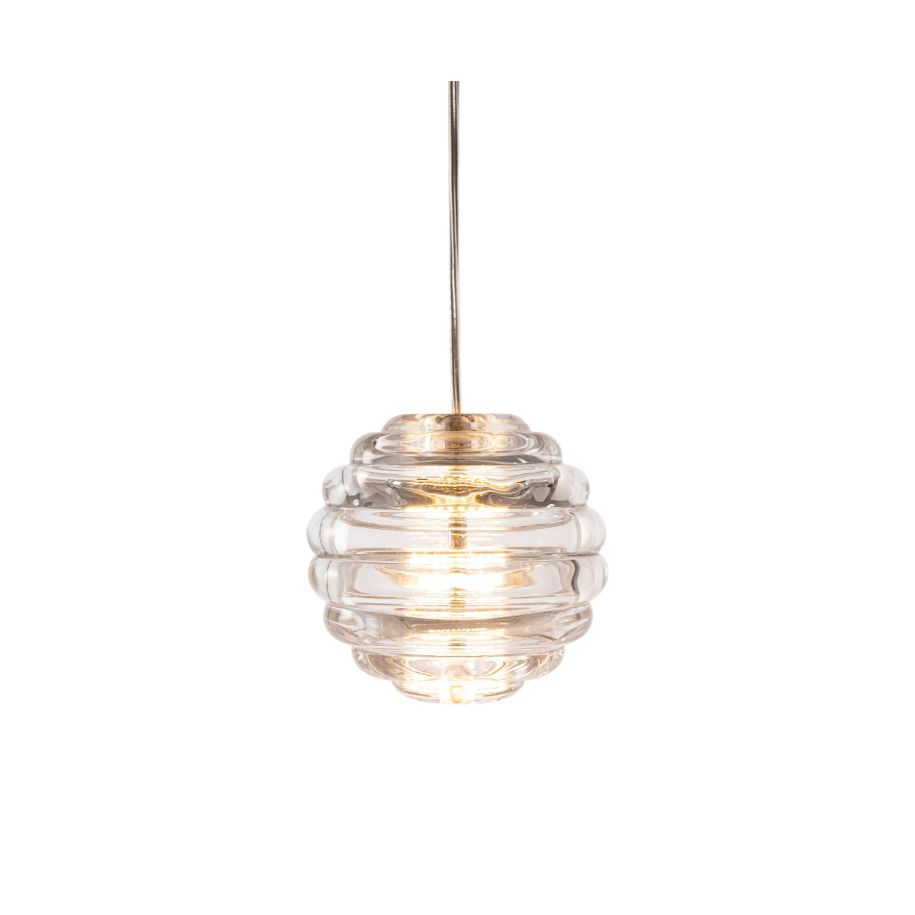 Hanging lamp Round Glass Press