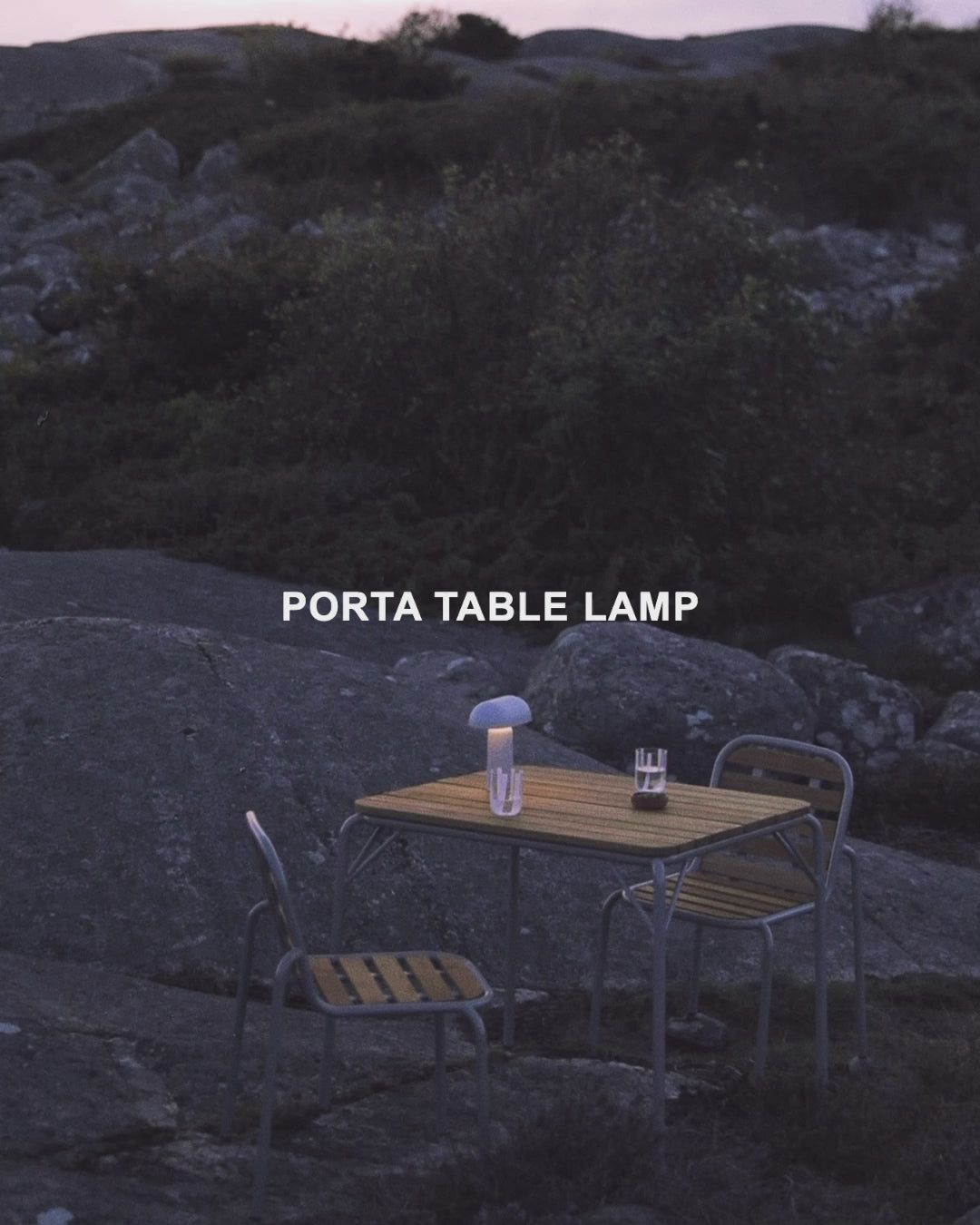 Lampa przenośna PORTA biały