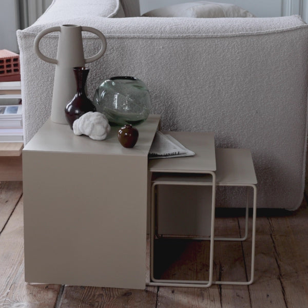Couchtisch-Set CLUSTER TABLES beige 