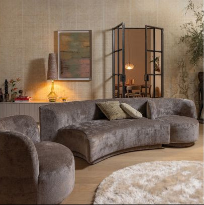 2-Personen-Sofa populäres Braun