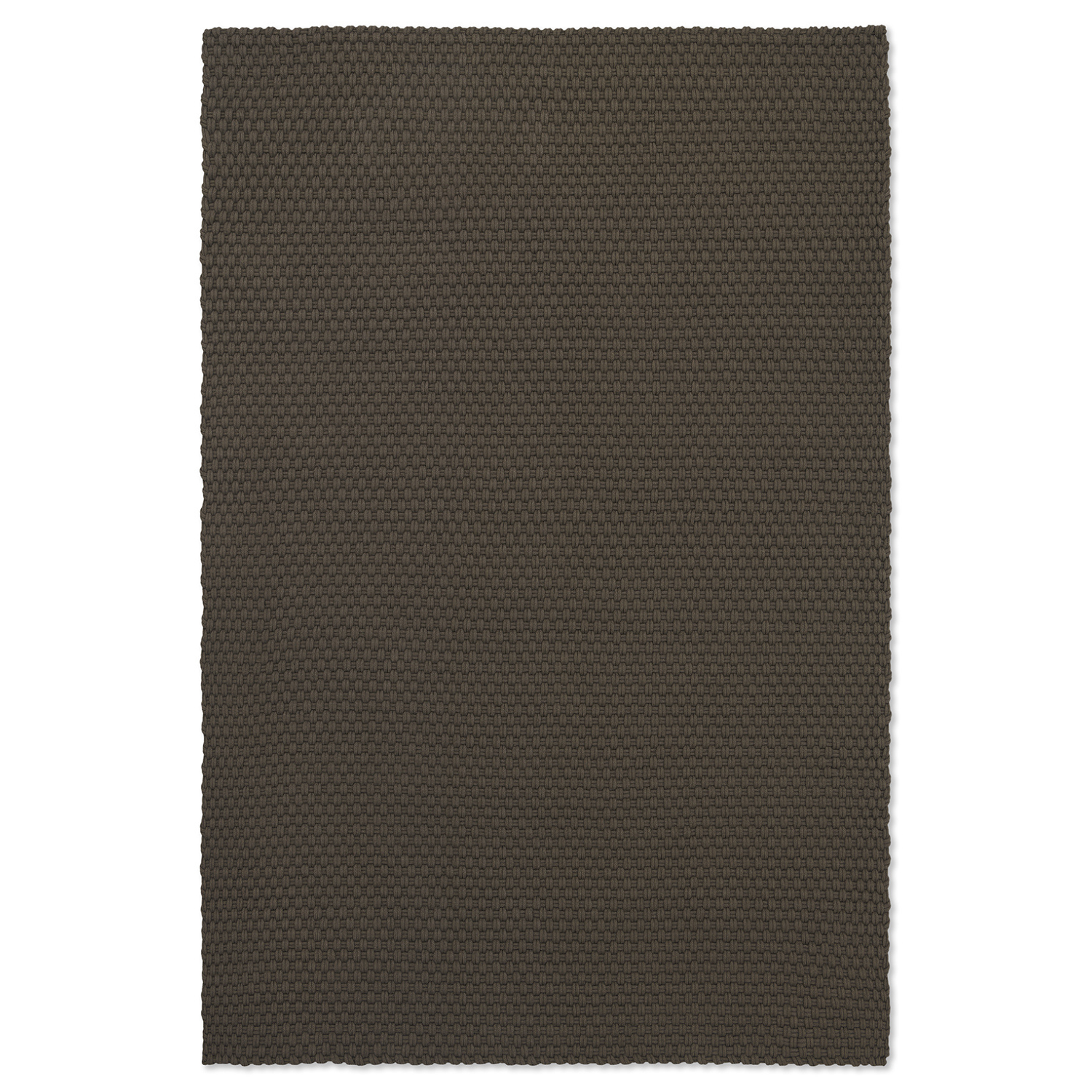 Lace gray-brown outer rug