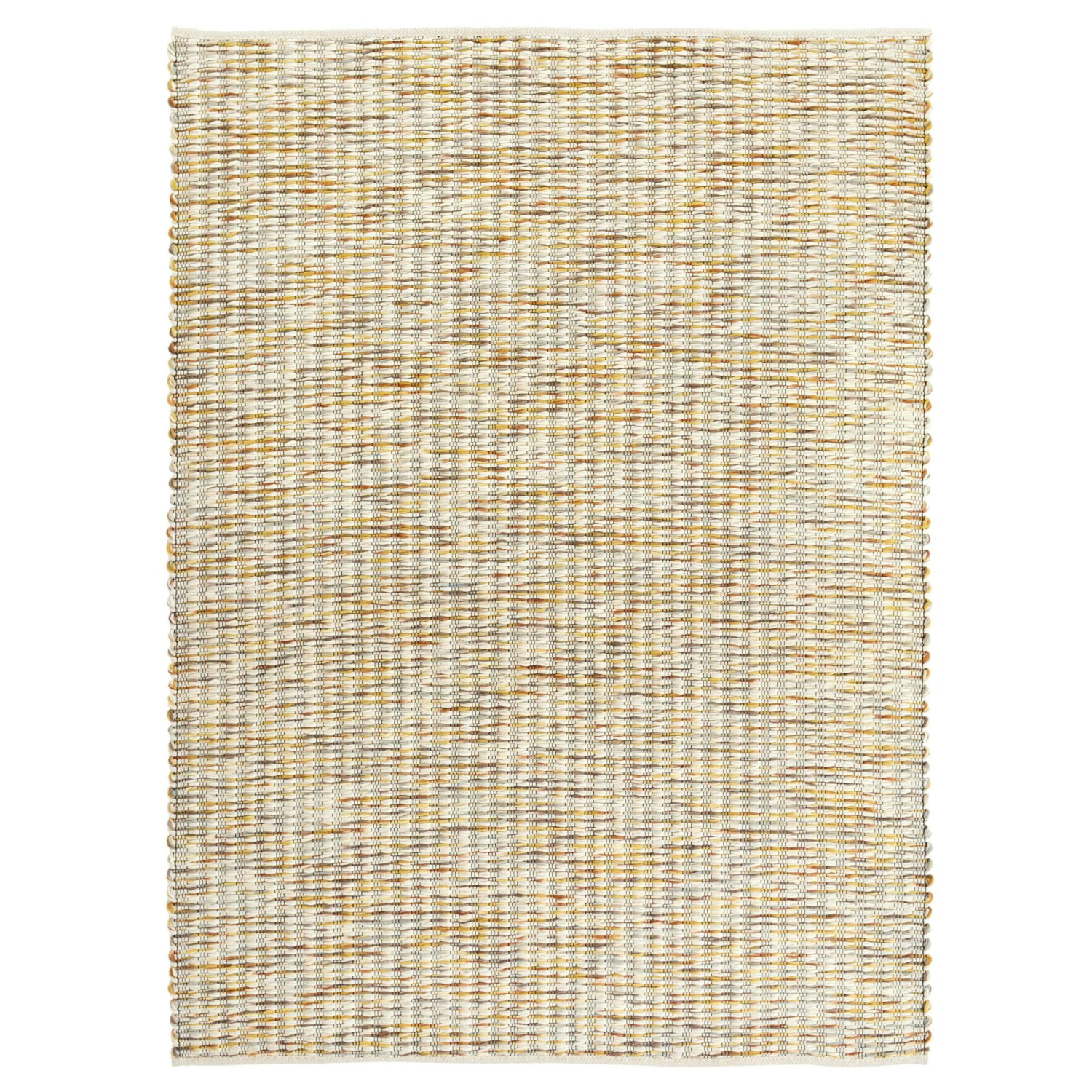 Beige-yellow grain rug