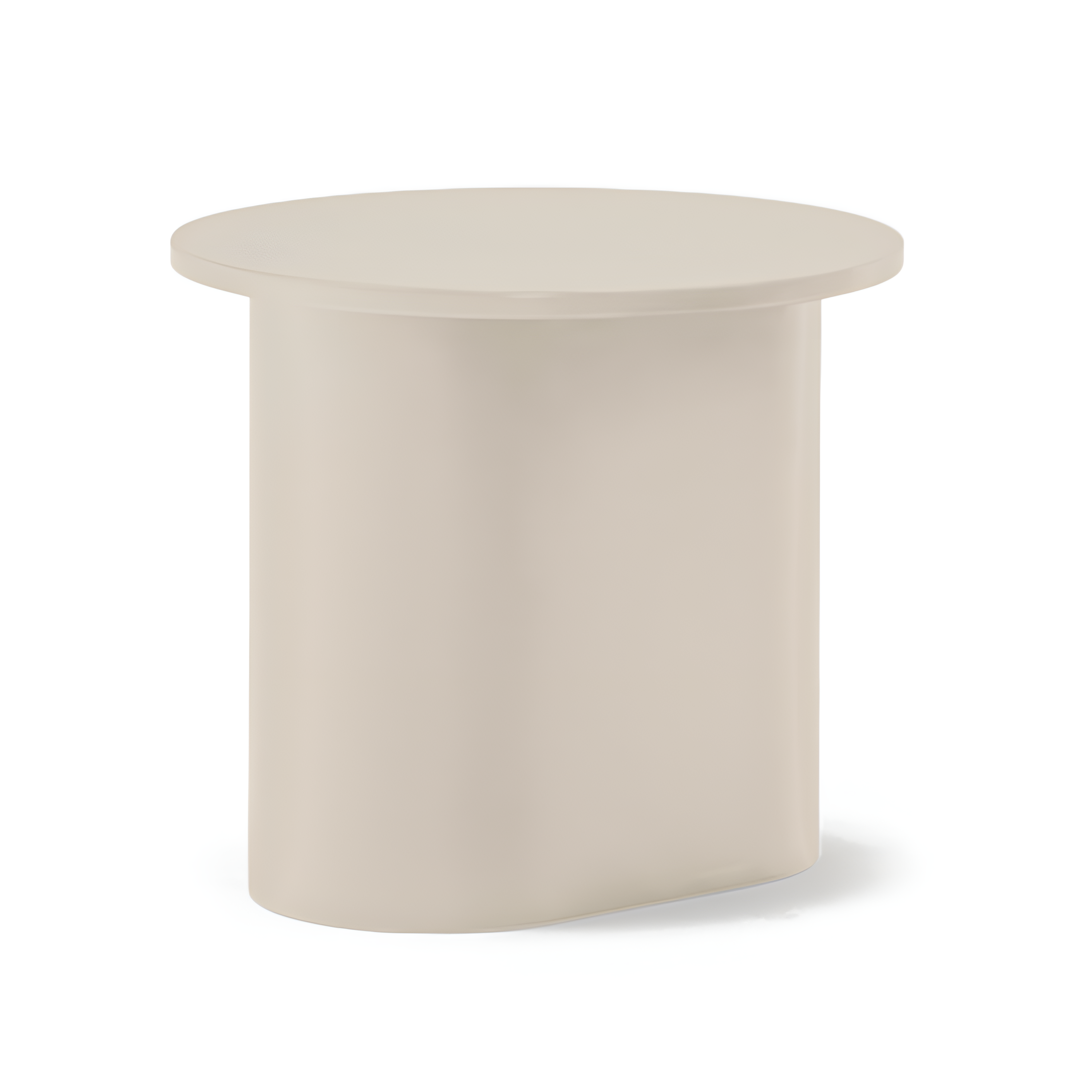 Side table beige totem