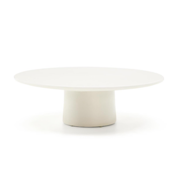 Albanella coffee table white cement