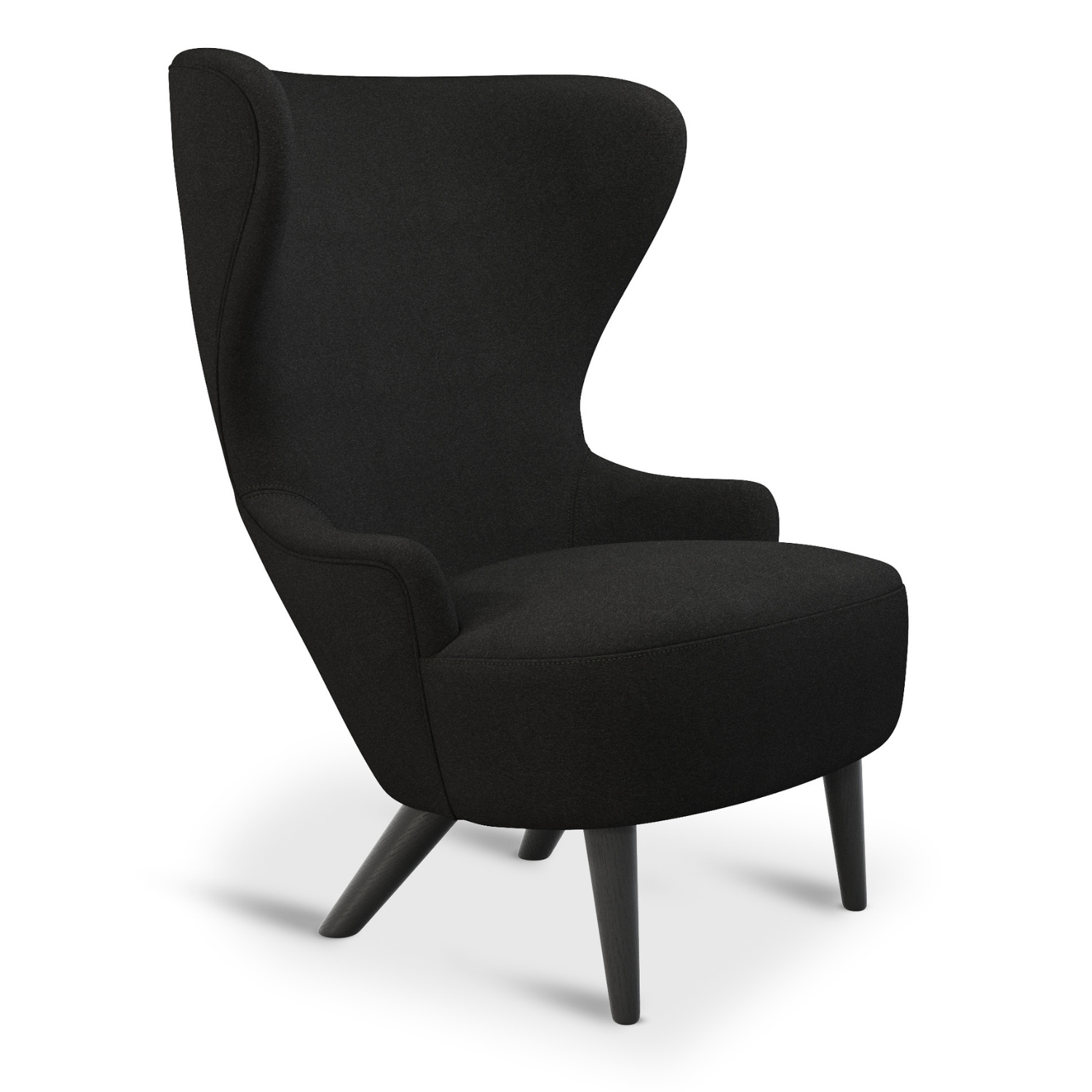 Wingback Micro Upholstered armchair [Julia]