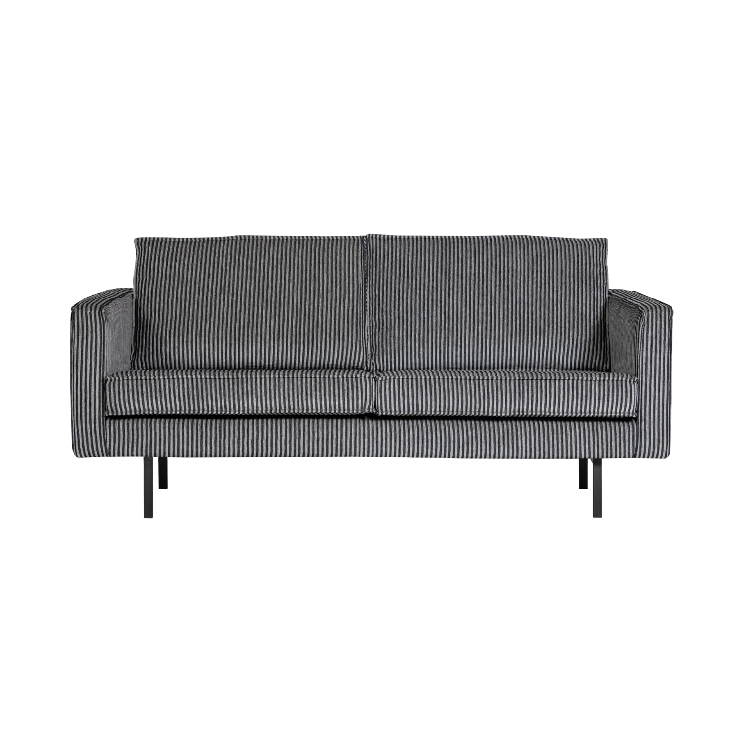 Rodeo 2.5 Seater Stripe Black/Gray