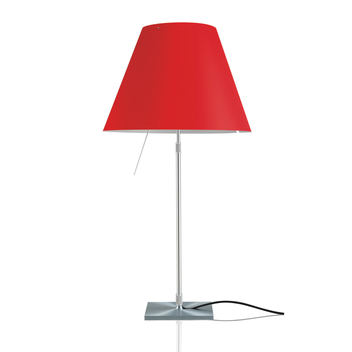 Lampa stołowa COSTANZA czerwony