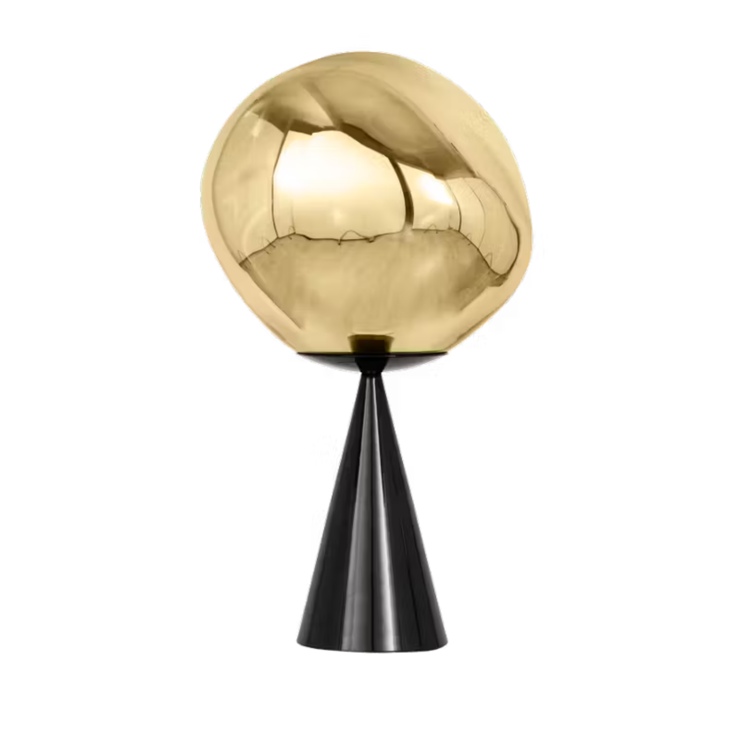 Melt zloty table lamp