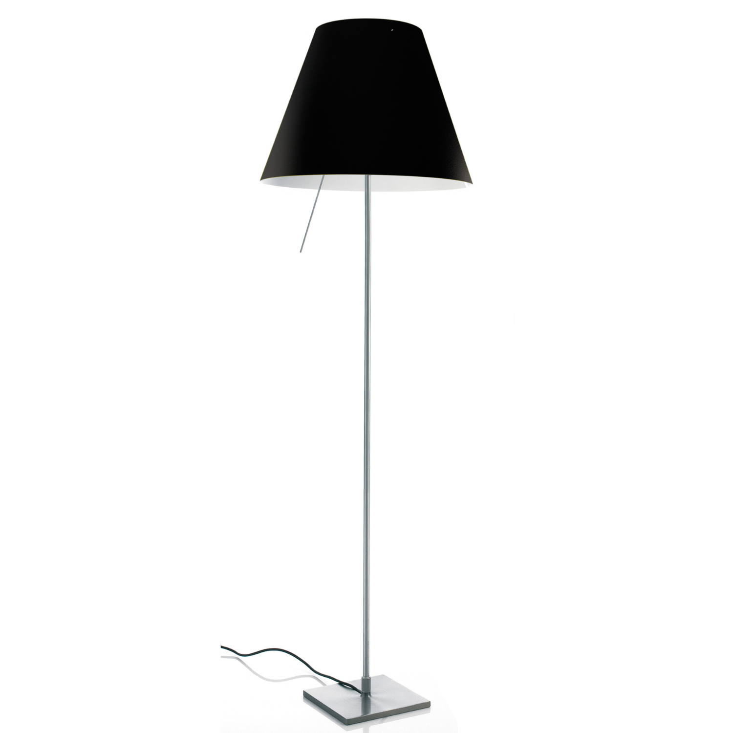 Costanza black floor lamp