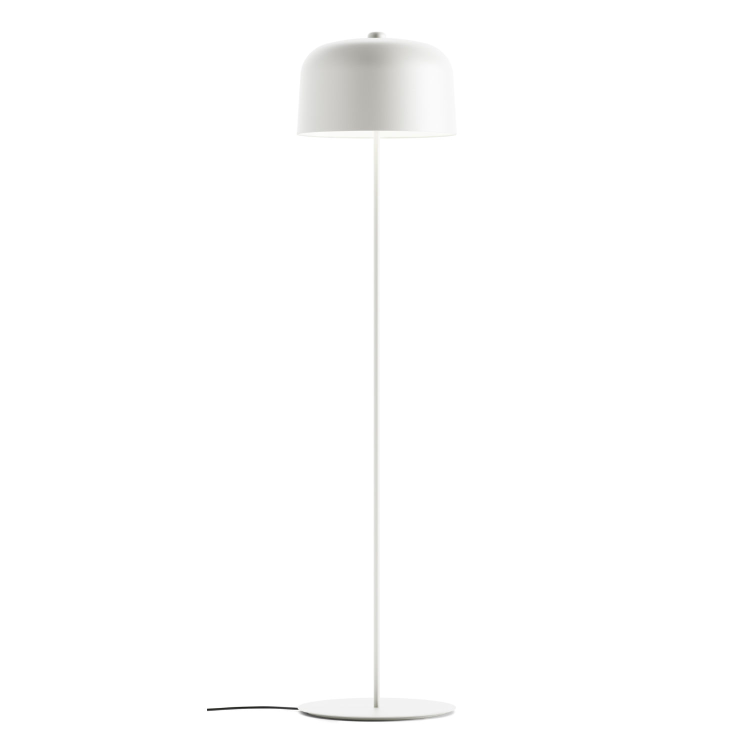 White zile floor lamp