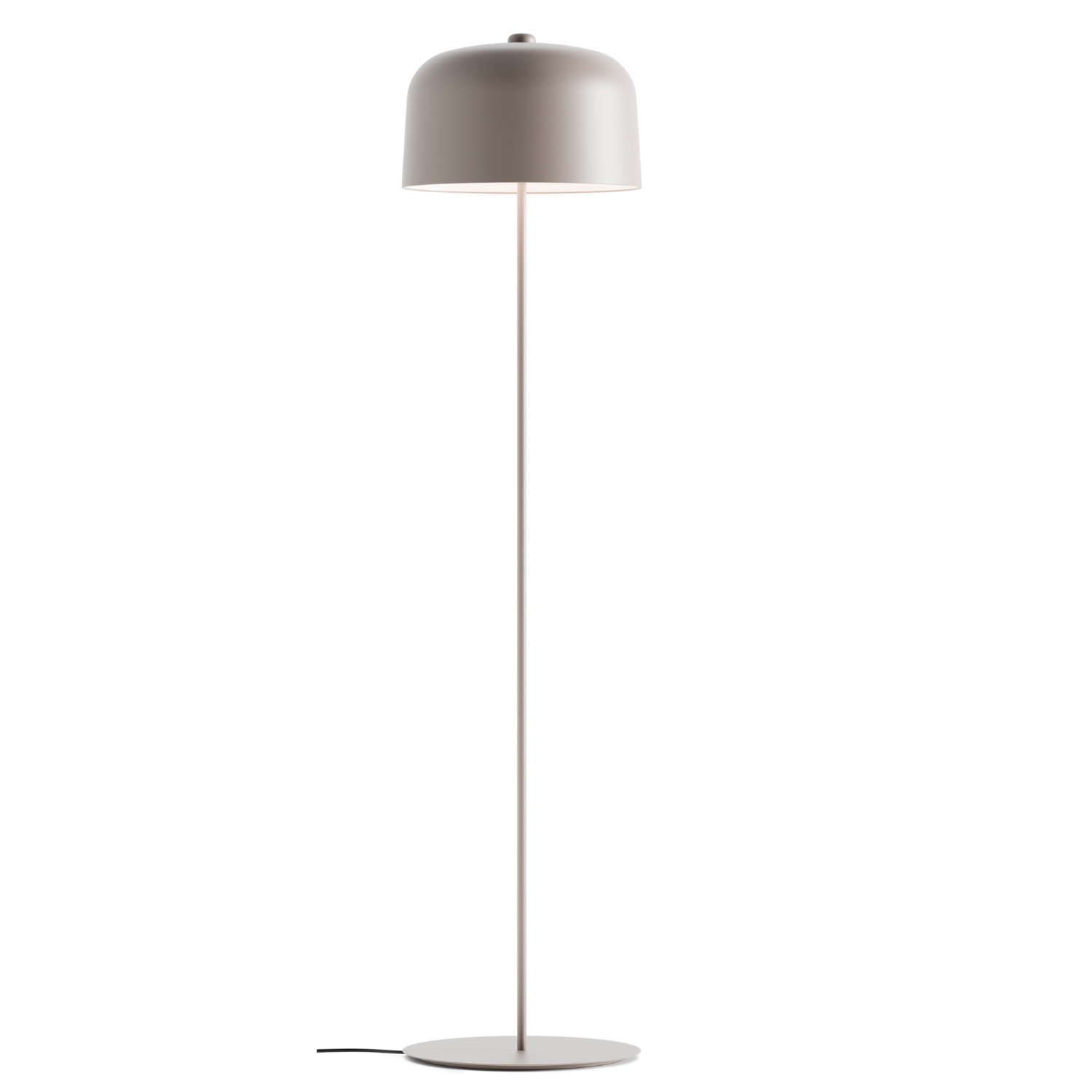 Gray ziles floor lamp