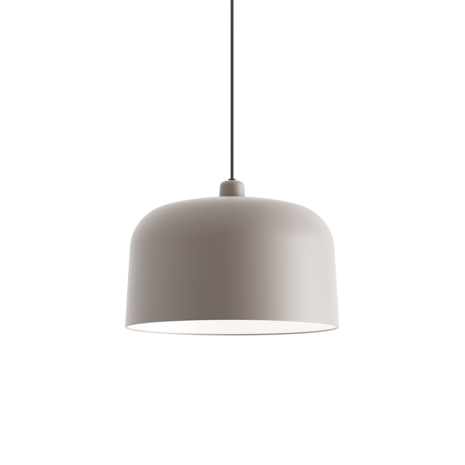 Gray hanging lamp