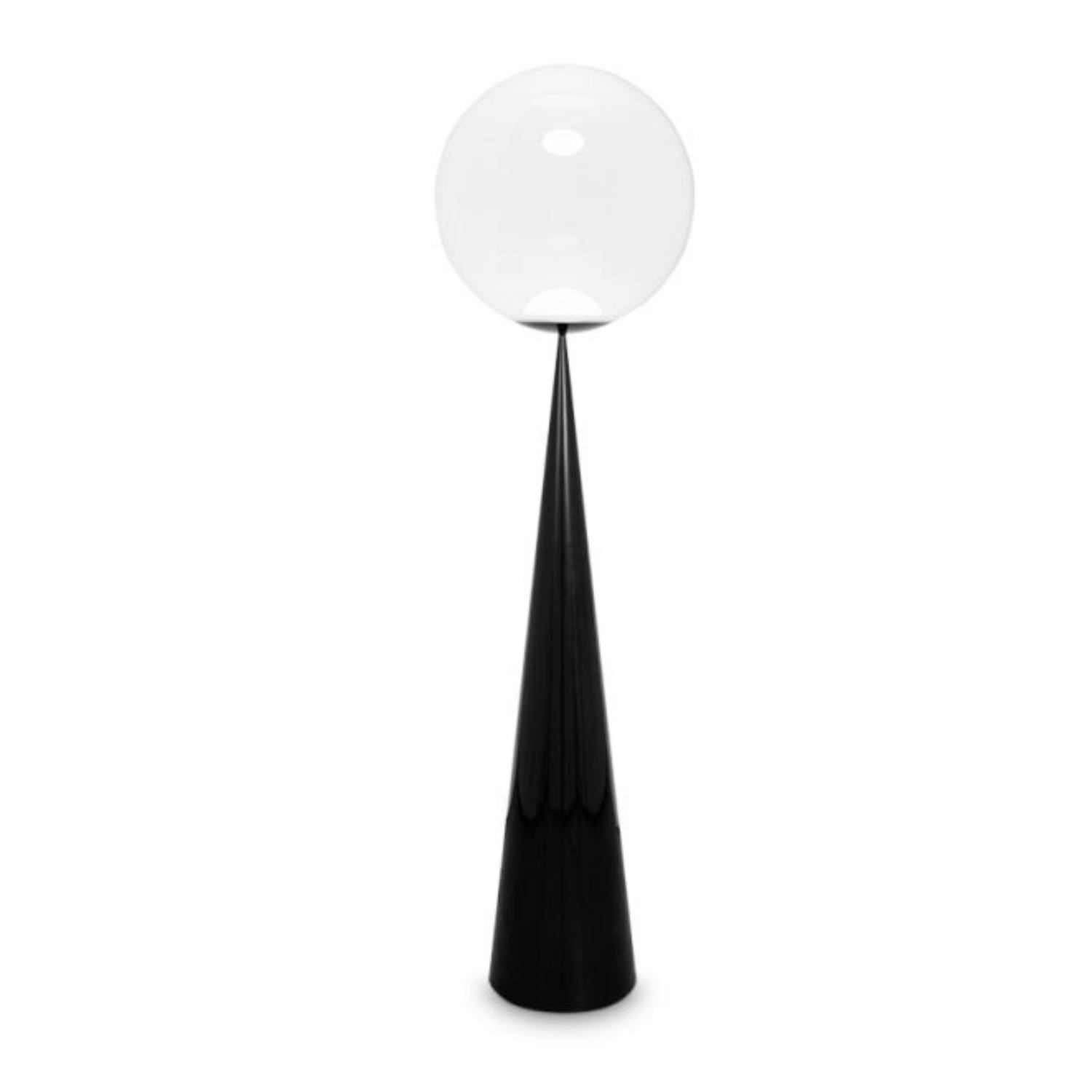 Lampa podłogowa GLOBE FAT opal