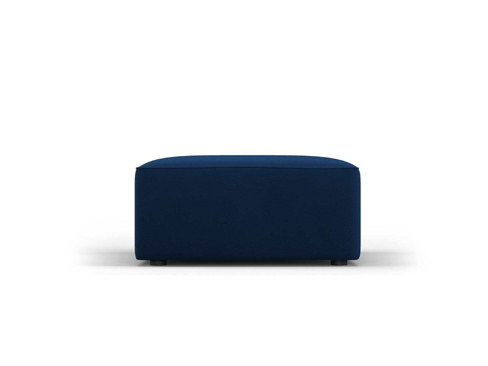 Puf aksamitny IVY granatowy Mazzini Sofas    Eye on Design